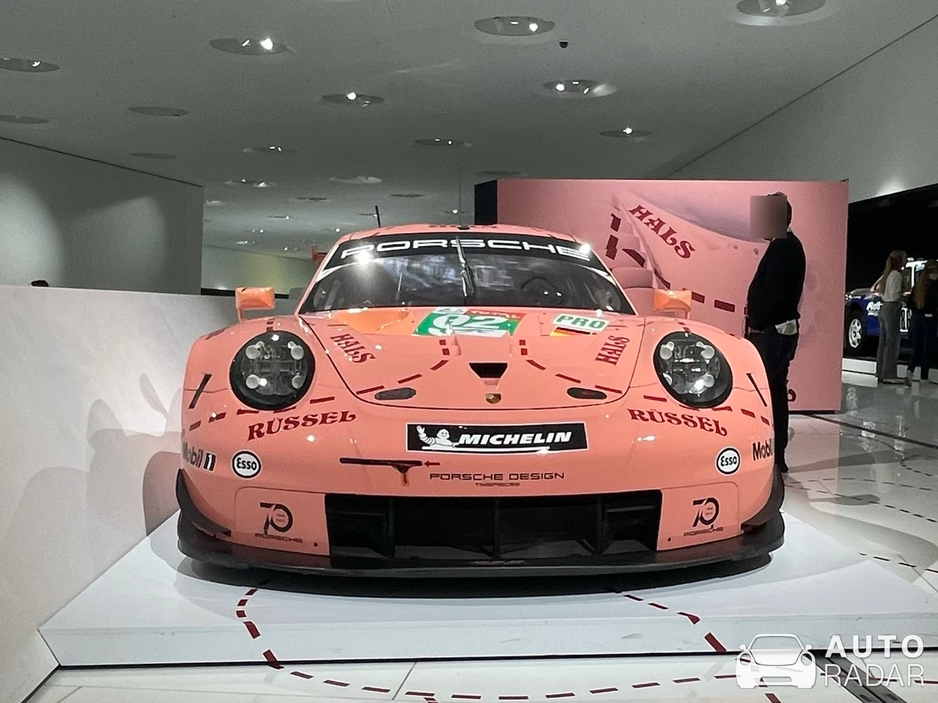 Porsche 911 RSR spotted in Stuttgart