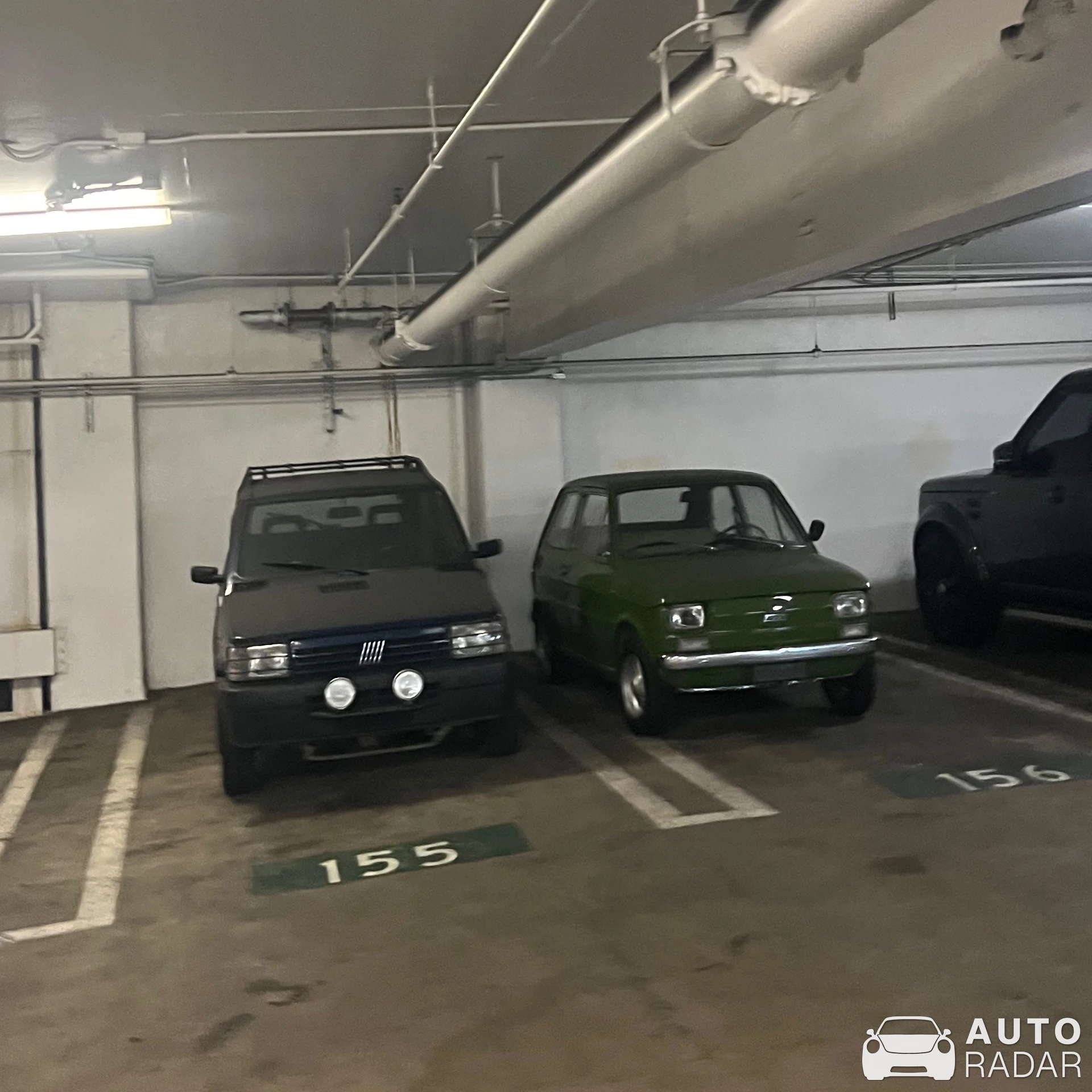 Fiat 126 spotted in Beverly Hills, United States