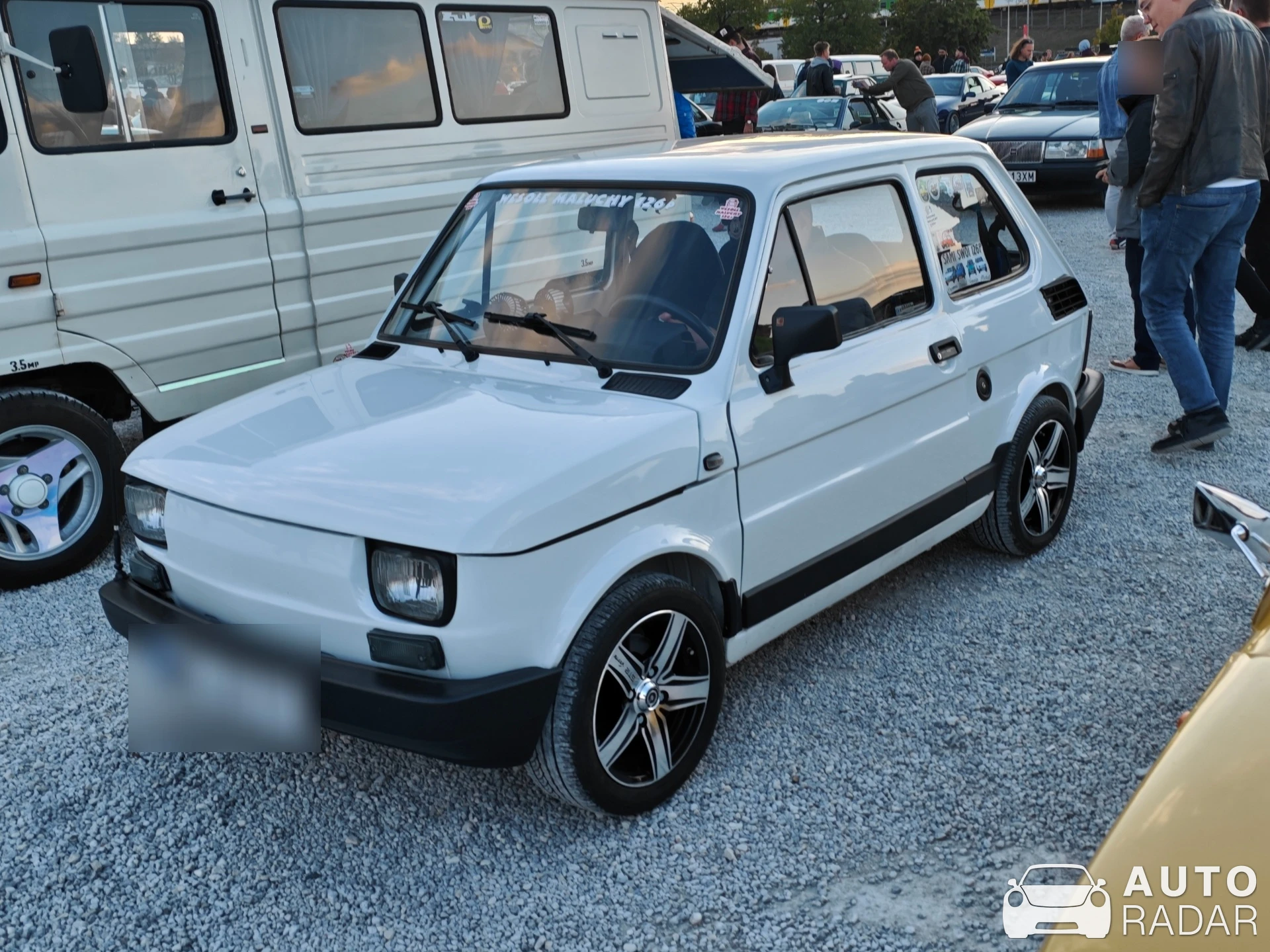 Polski Fiat 126p BIS spotted in Warszawa