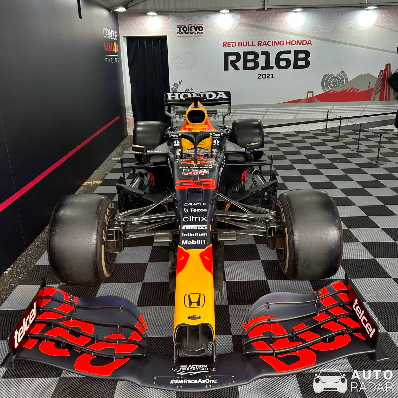 Red Bull Racing RB16B spotted in Fuchu