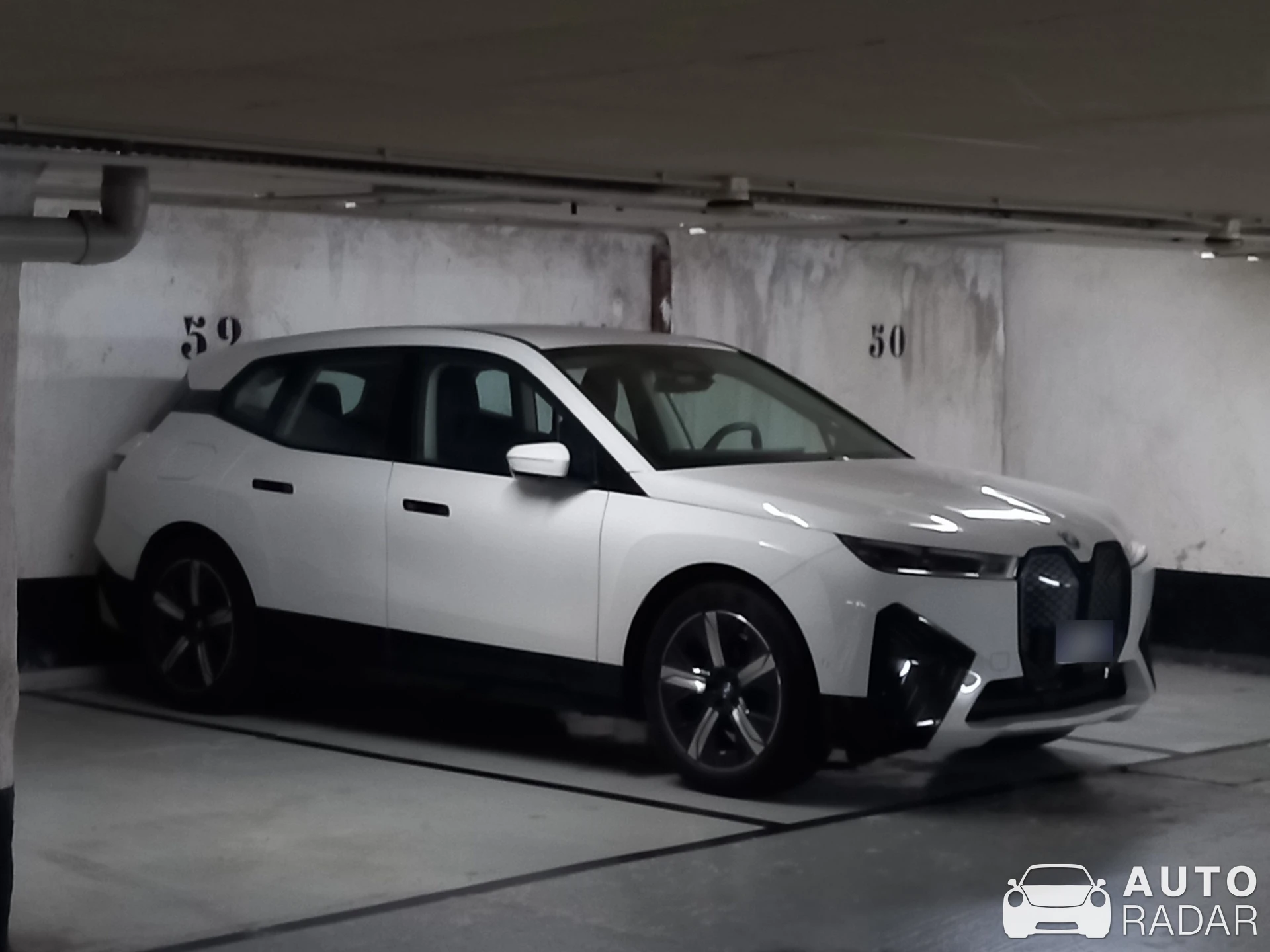 BMW iX spotted in Nice