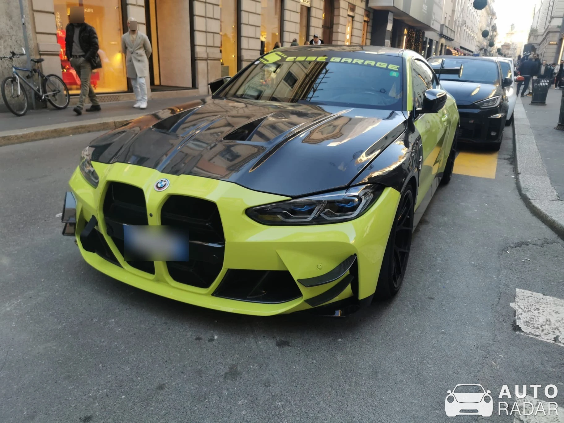 BMW M4 G82 Coupé Competition Esse Garage spotted in Milano, Italy