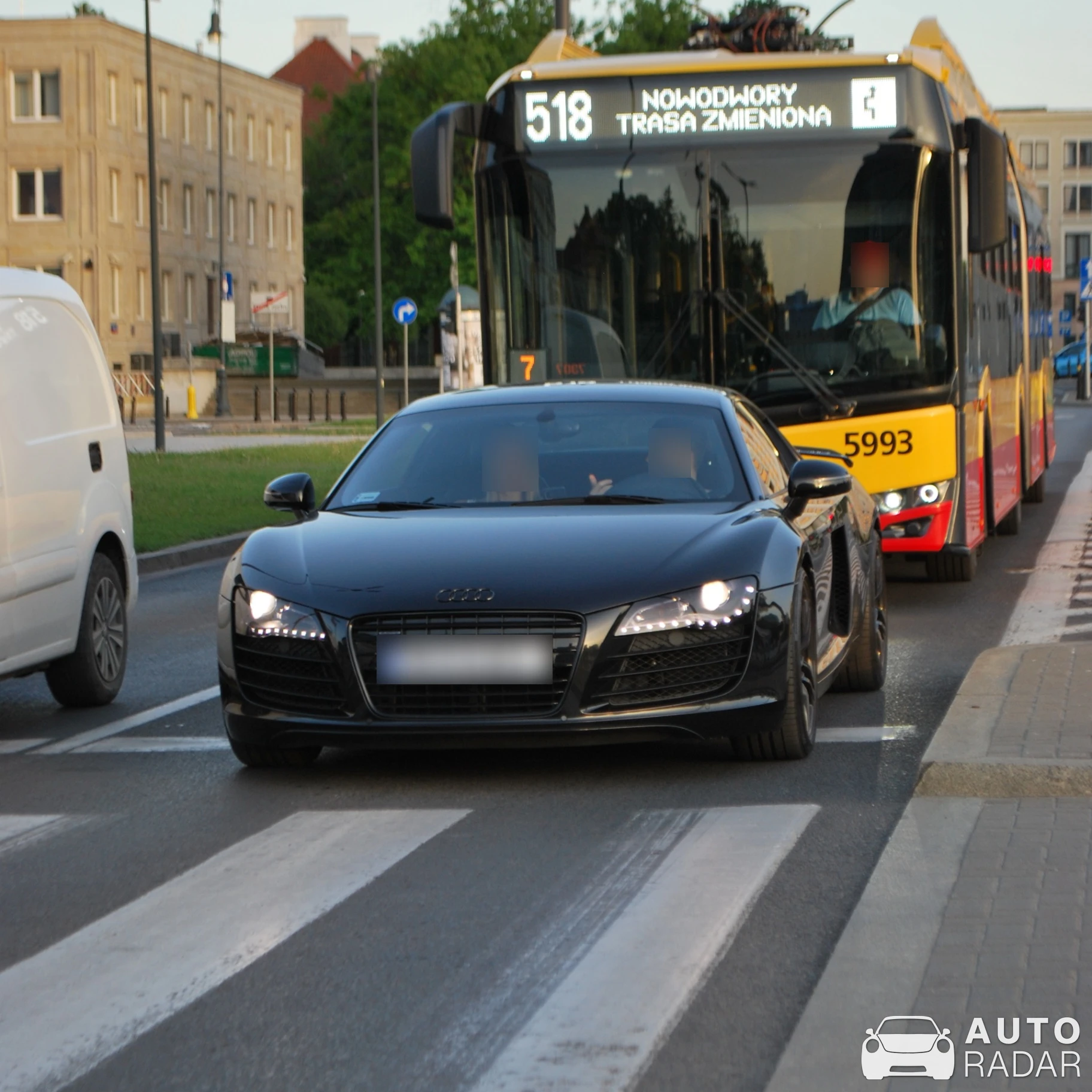 Audi R8 Type 42 spotted in Warszawa, Poland