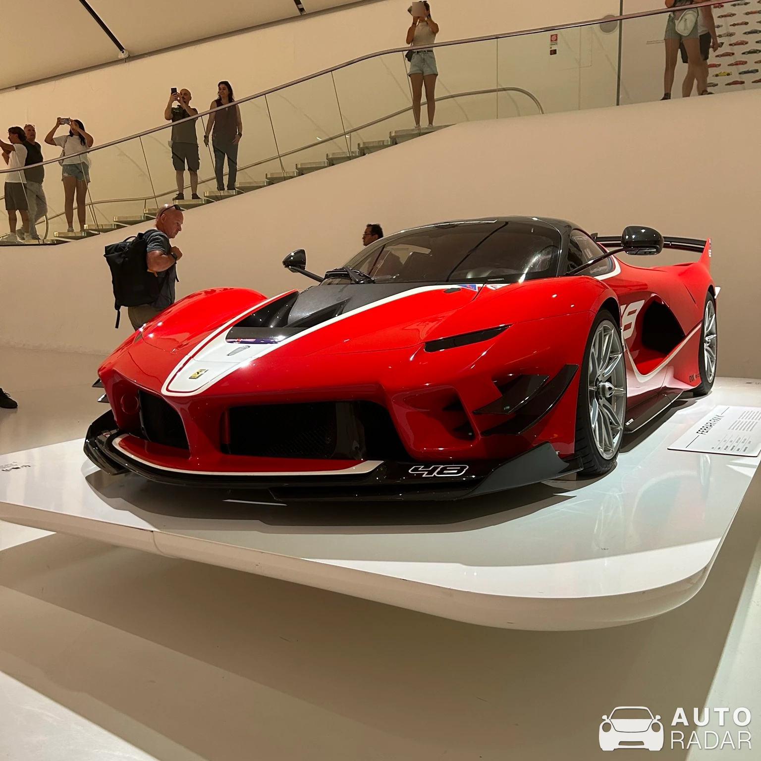 Ferrari FXX K Evo spotted in Modena, Italie