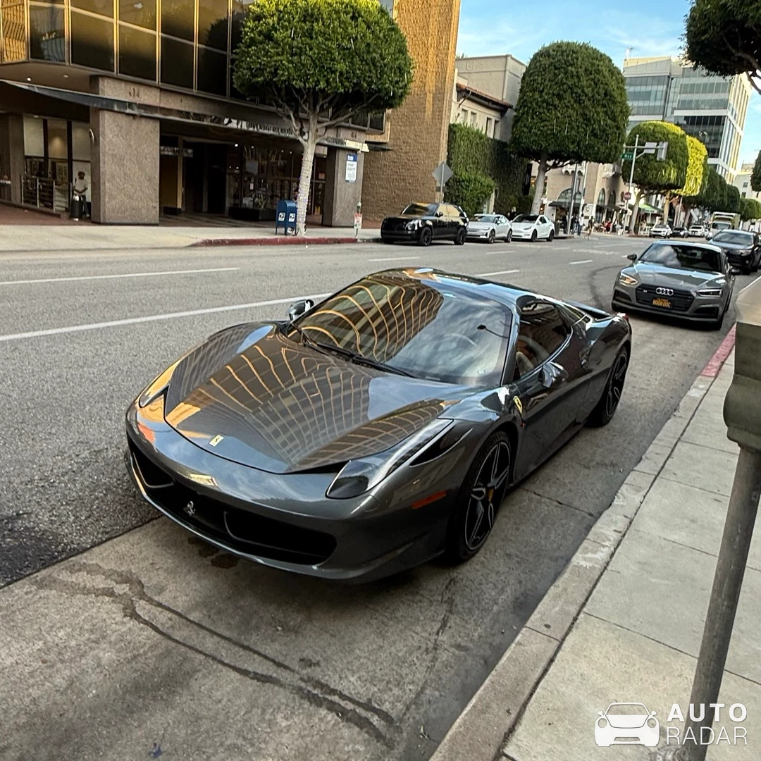 Ferrari 458 Spider spotted in Beverly Hills, United States