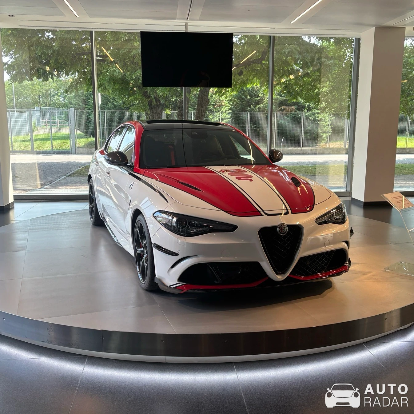 Alfa Romeo Giulia Quadrifoglio Racing Edition spotted in Rho, Italien