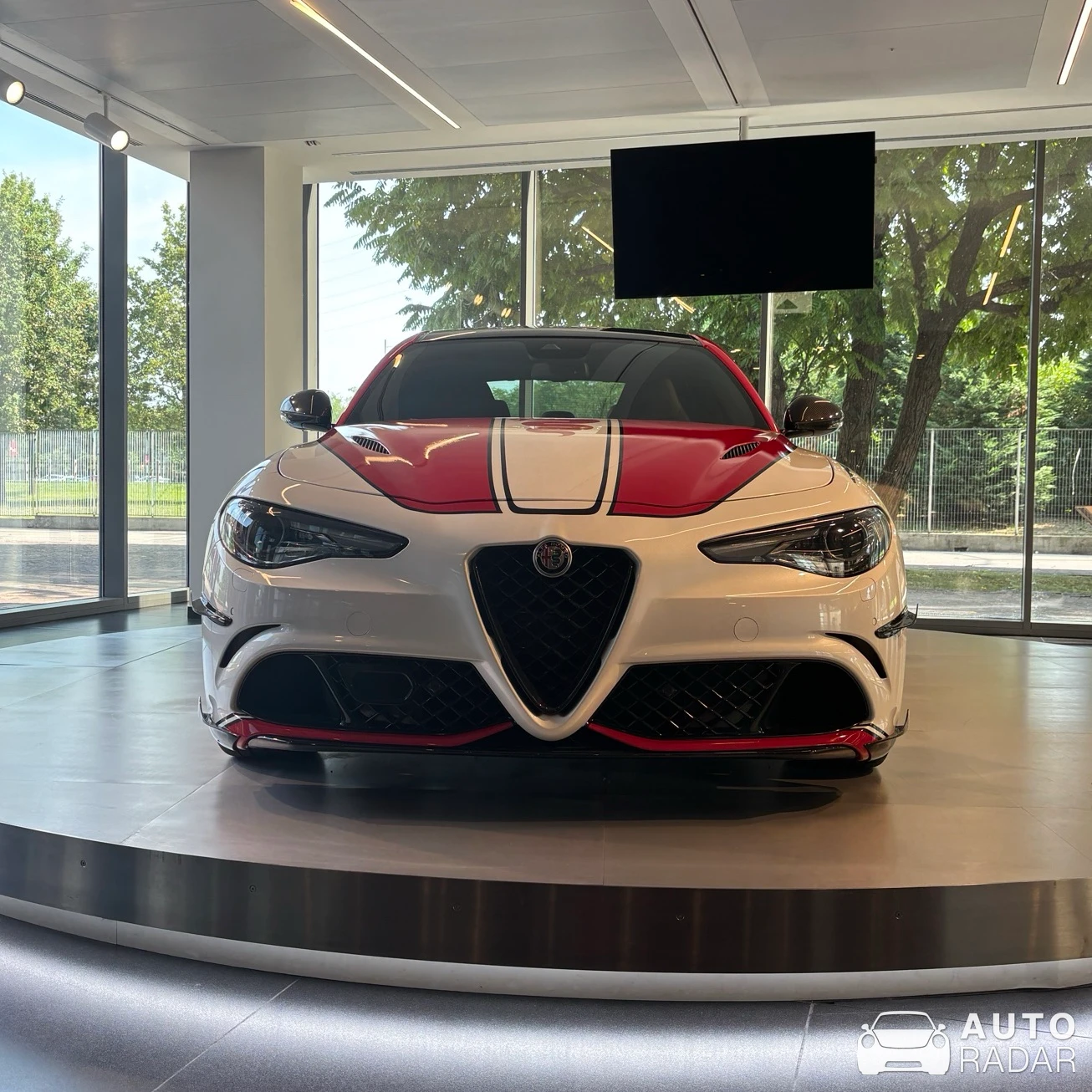 Alfa Romeo Giulia Quadrifoglio Racing Edition spotted in Rho
