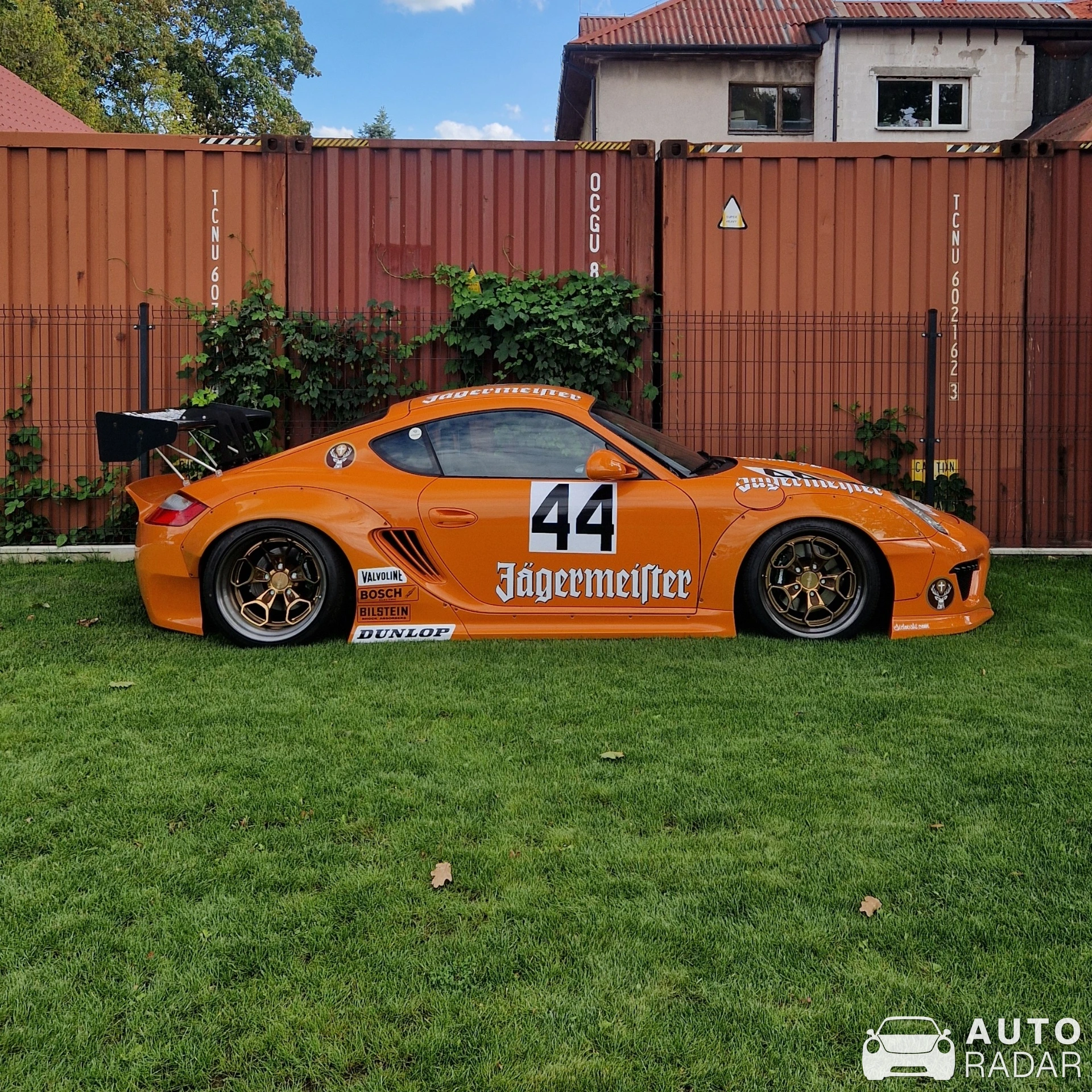 Porsche 987 Cayman S Rocket Bunny spotted in Łomianki, Poland