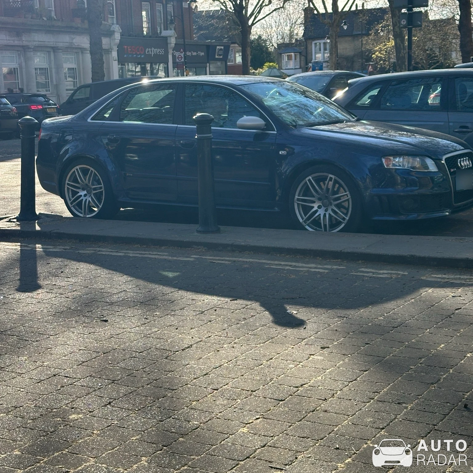 Audi RS4 Sedan spotted
