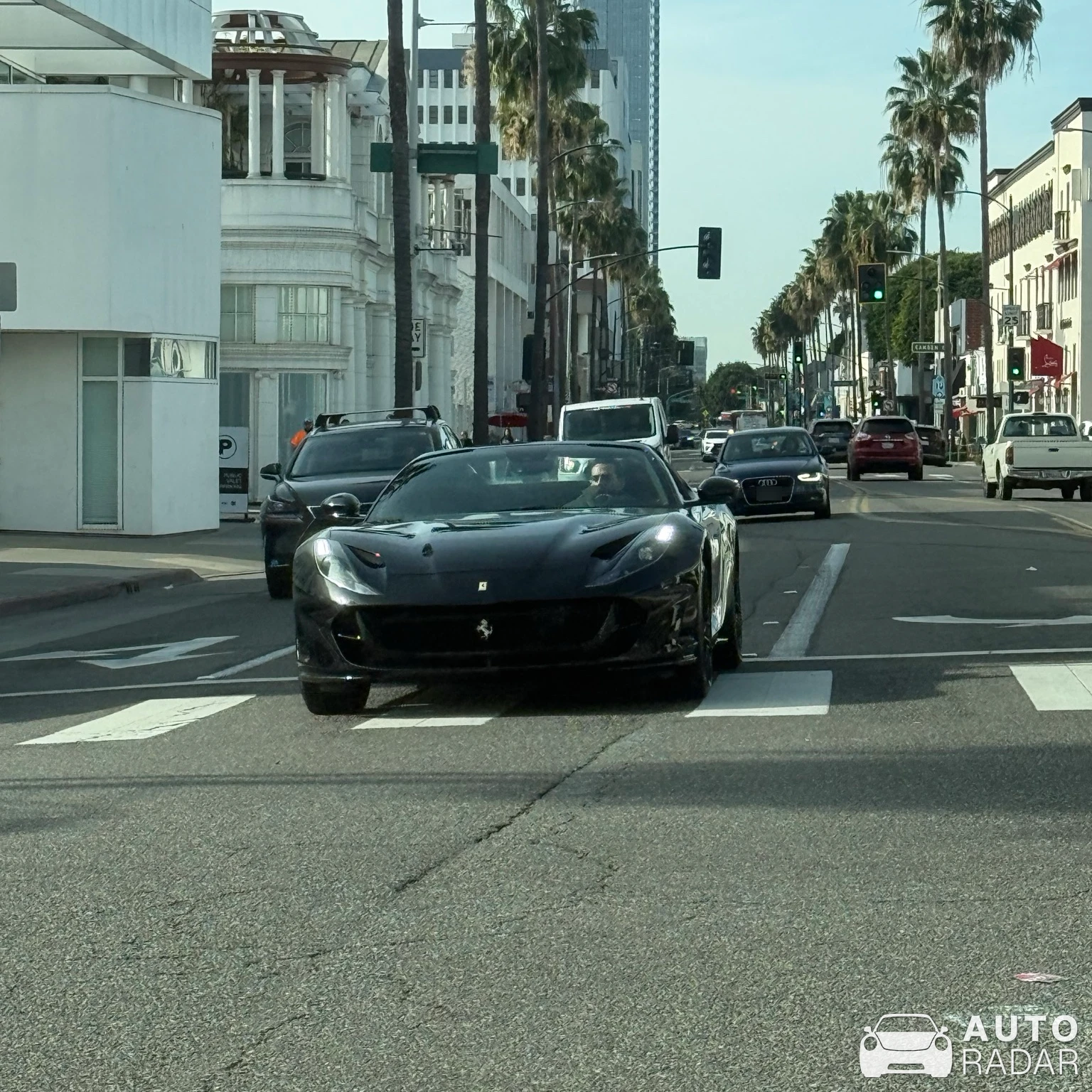 Ferrari 812 GTS spotted in Beverly Hills, United States