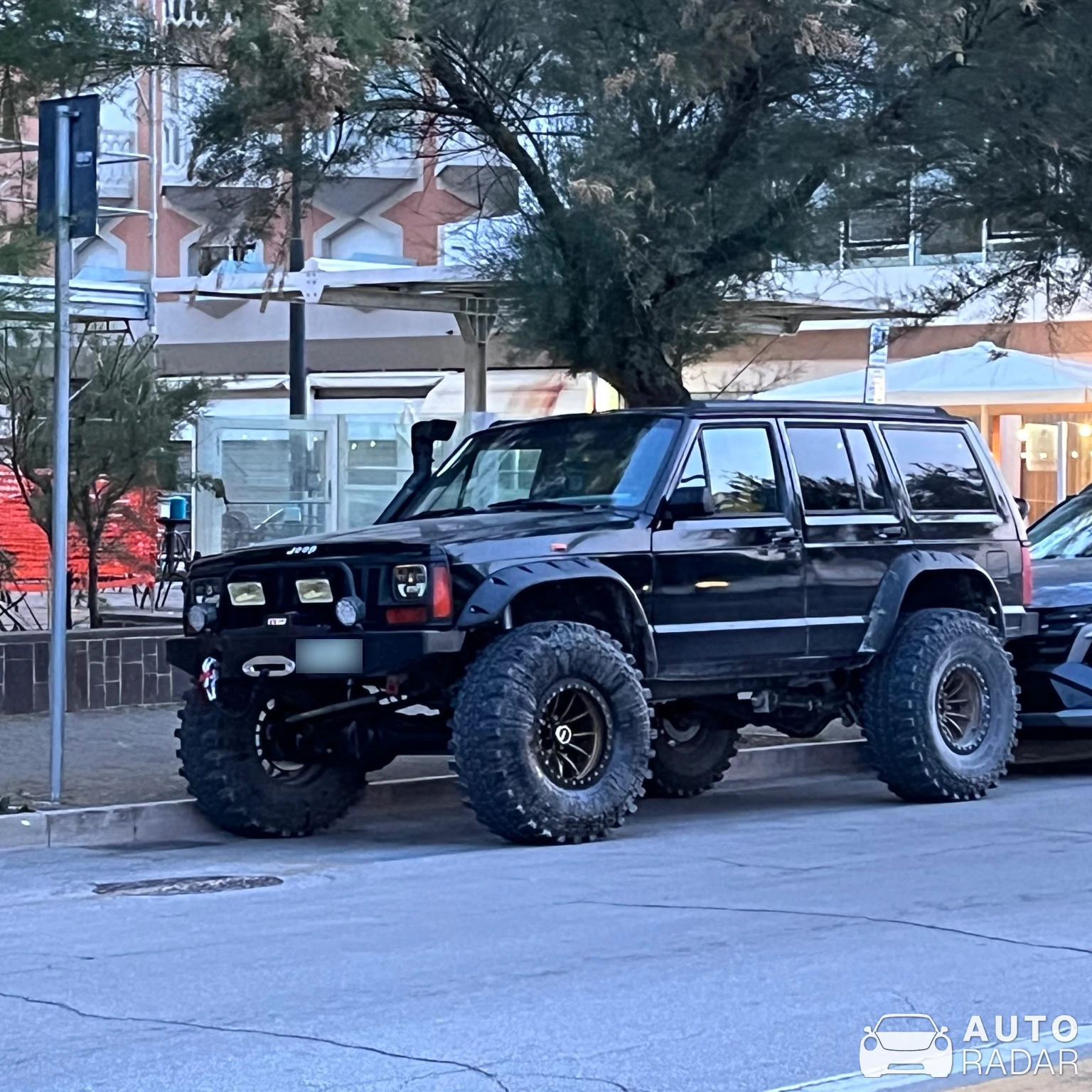 Jeep Grand Cherokee Trackhawk Tyrannos V3 spotted in Senigallia