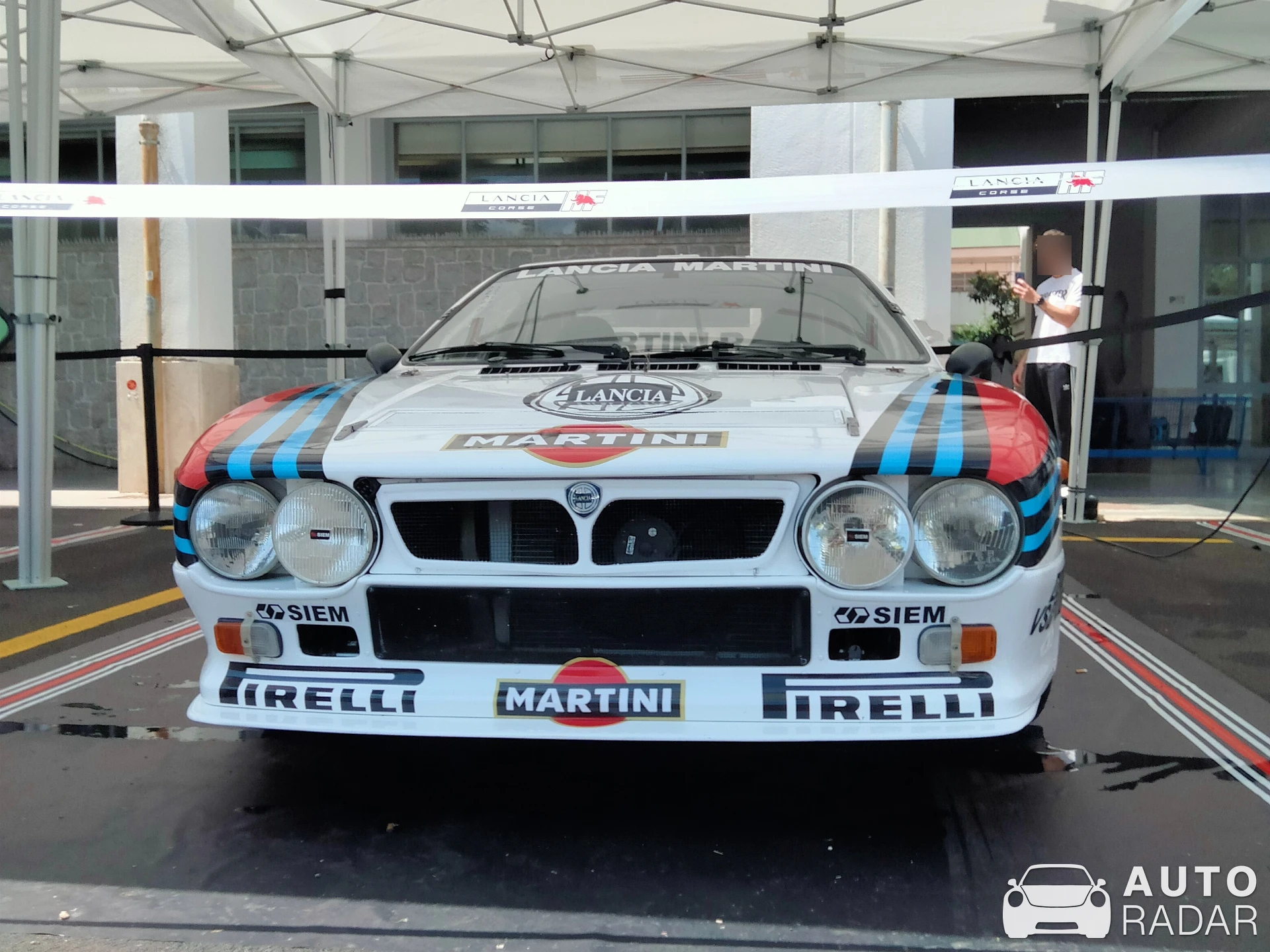 Lancia Rally 037 spotted in Palermo, Italy