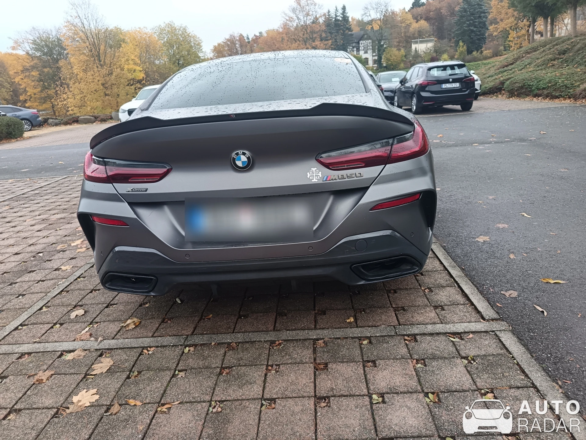 BMW M850i G16 Gran Coupé spotted in Plauen