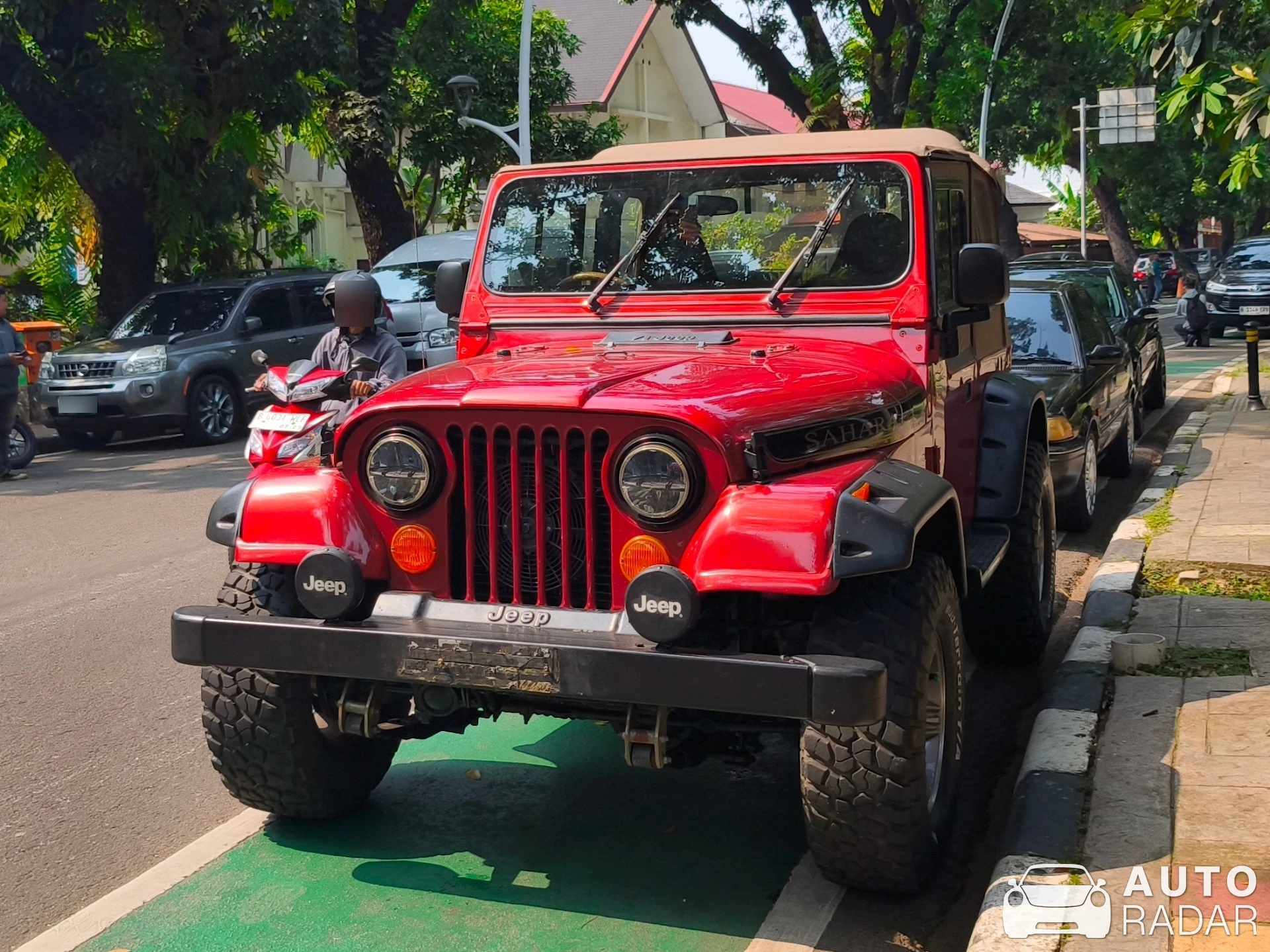 Jeep Wrangler Sahara spotted in Jakarta