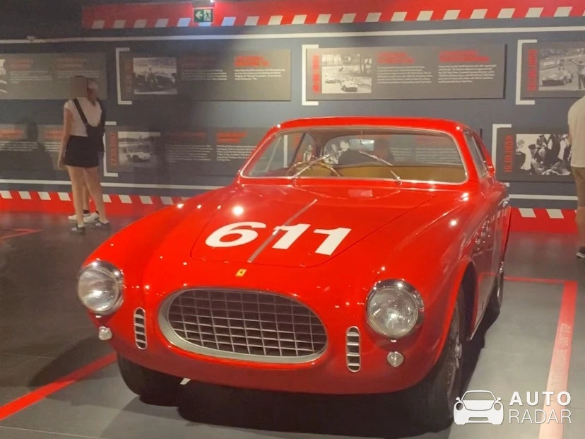 Ferrari 212 Export Vignale Spider spotted in Maranello