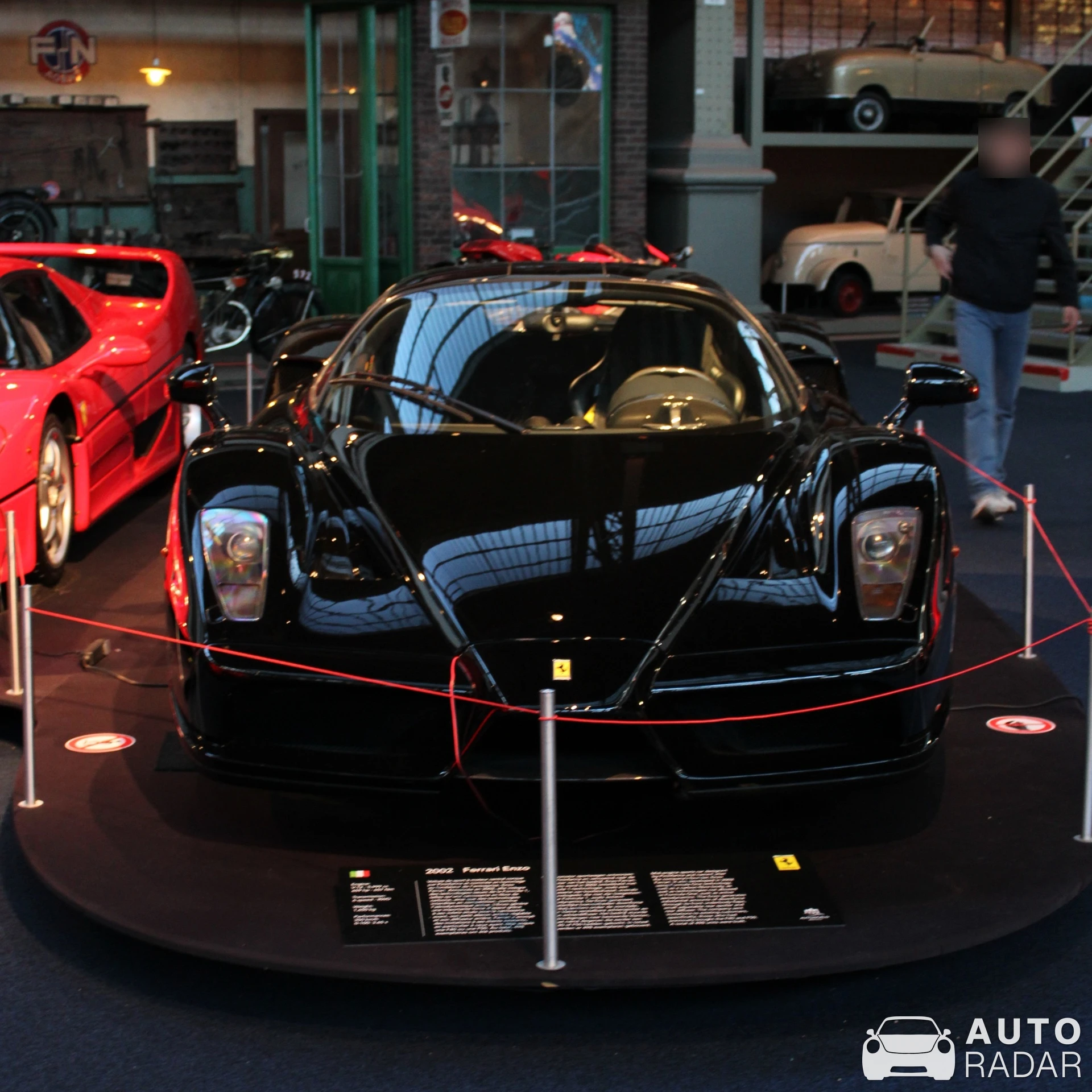 Ferrari Enzo spotted in Brussels, Belgium