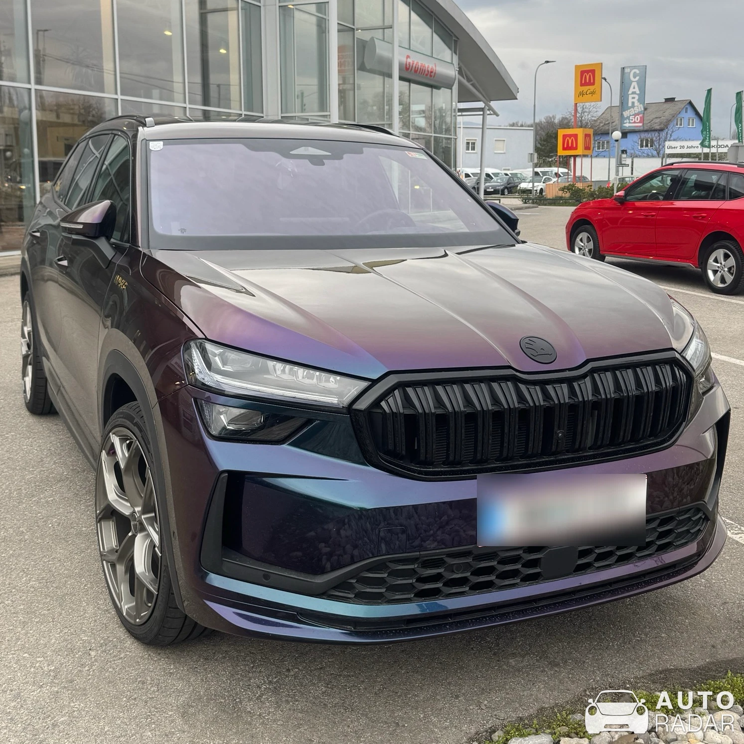 Škoda Kodiaq spotted in Traiskirchen
