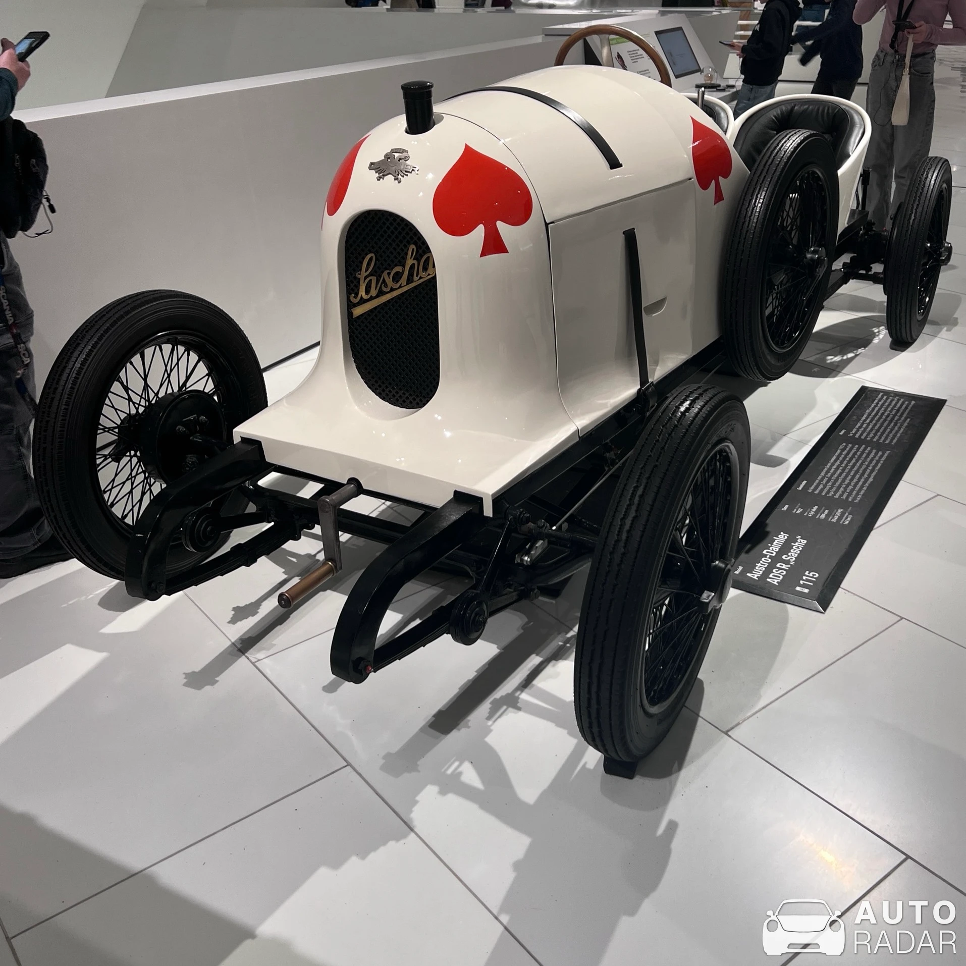 Daimler ADS R 'Sascha' spotted in Stuttgart
