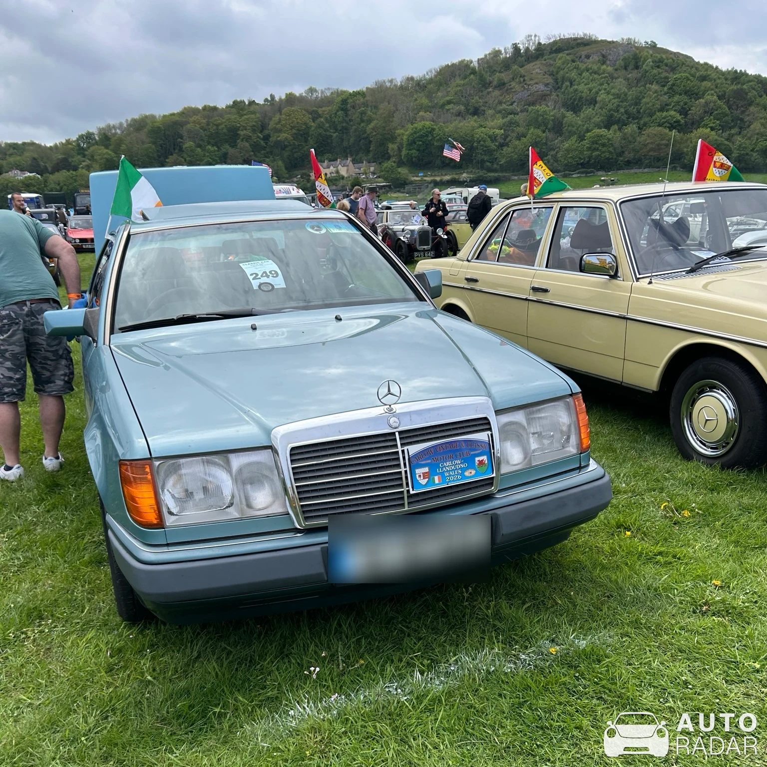 Mercedes-Benz 500E W124 spotted in Llandudno
