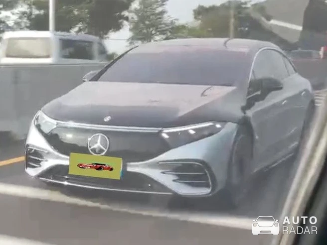 Mercedes-Benz EQS spotted