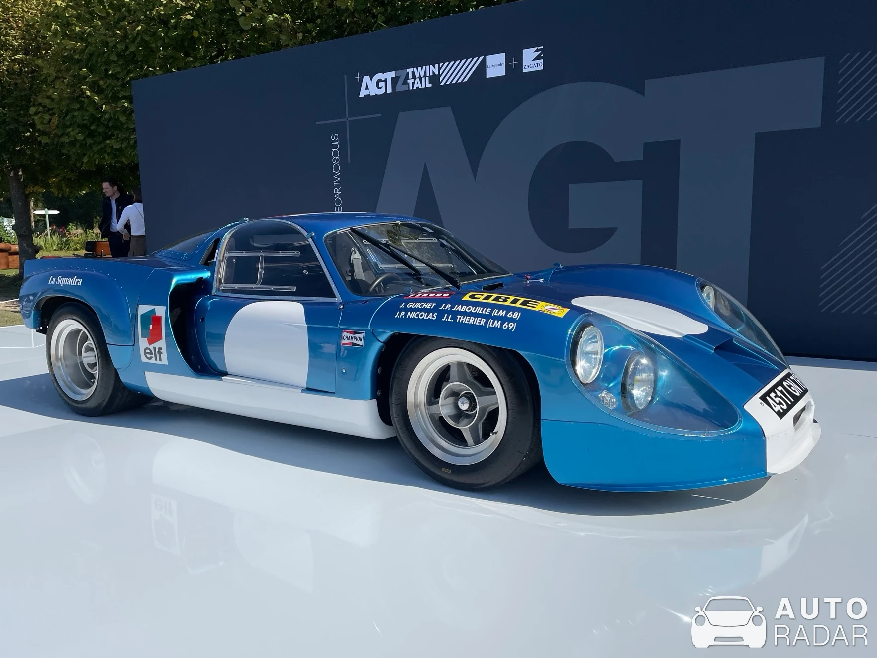 Alpine A220 spotted in Le Touquet-Paris-Plage