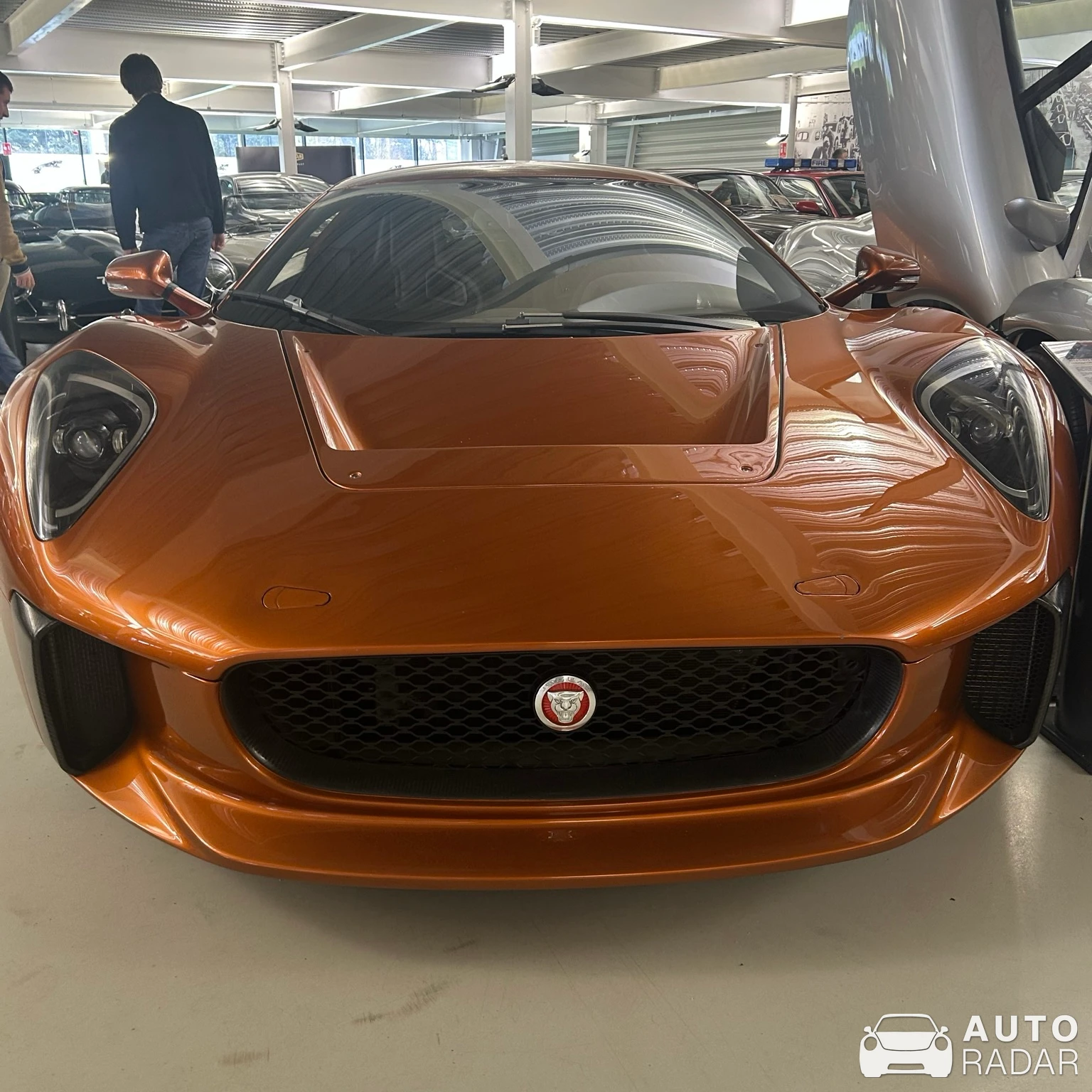 Jaguar C-X75 spotted in Lighthorne Heath