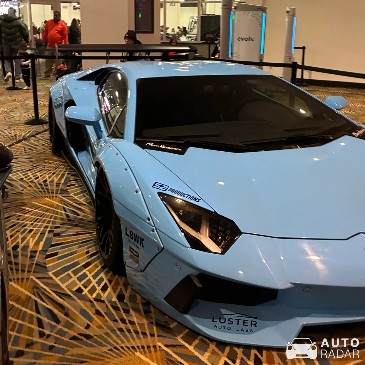 Lamborghini Aventador LP700-4 Liberty Walk LB Performance spotted in Detroit, United States