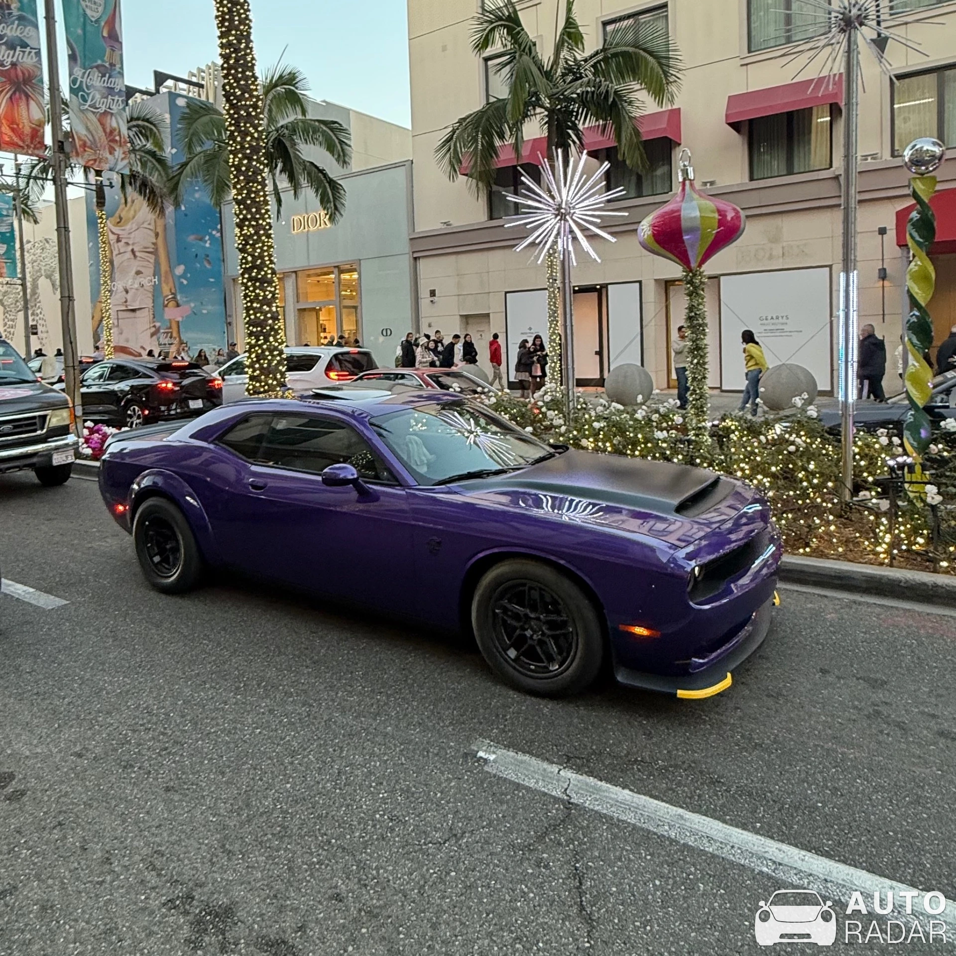 Dodge Challenger SRT Demon 170 spotted in Beverly Hills, United States