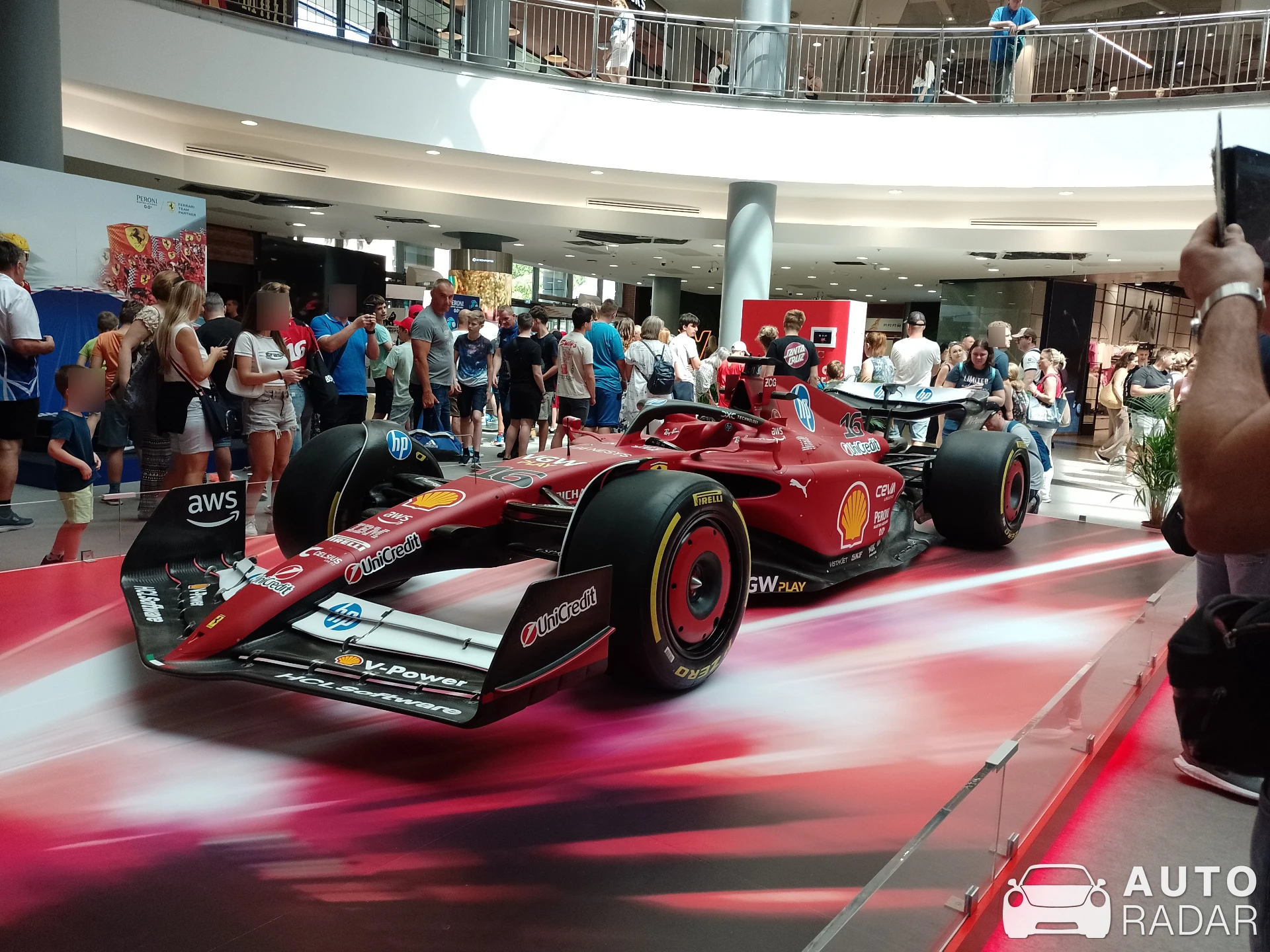 Ferrari SF-25 spotted in Budapest