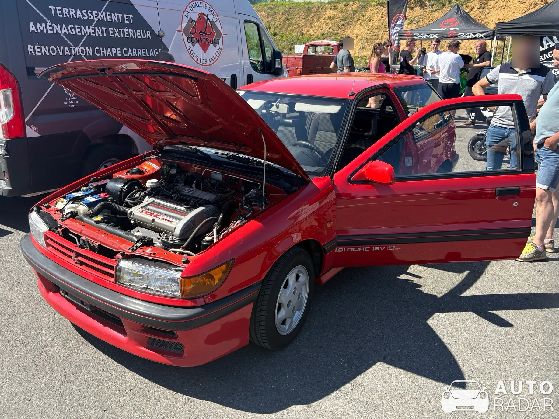 Mitsubishi Colt GTi spotted in Mettet