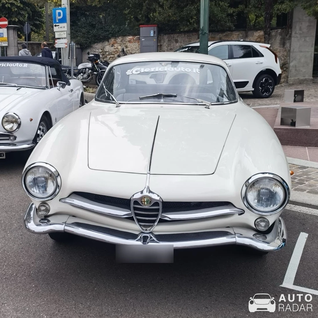 Alfa Romeo Giulietta Sprint Speciale spotted in Appiano Gentile