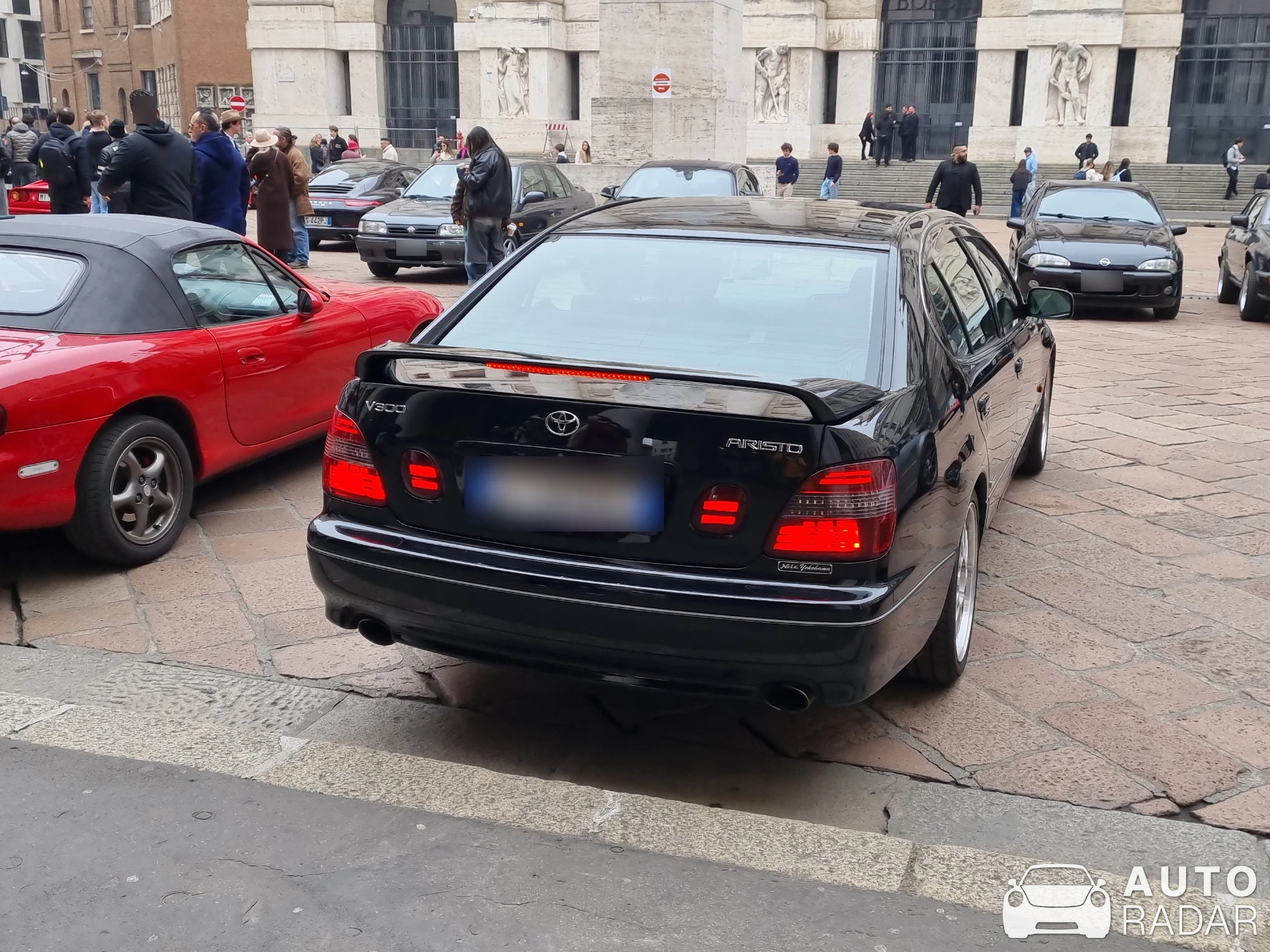 Toyota Aristo spotted in Milano