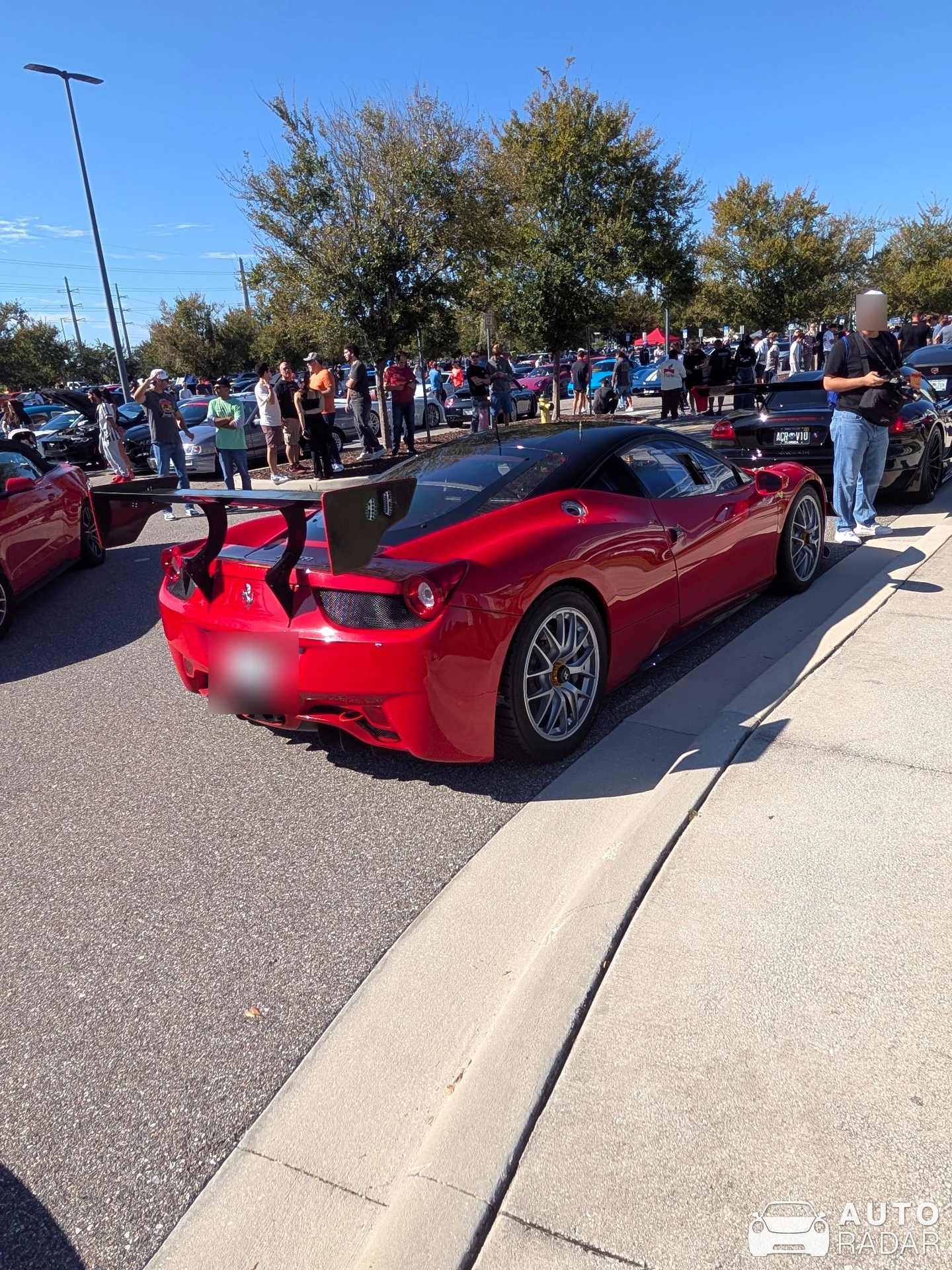 Ferrari 458 Italia GT3 spotted in Orlando
