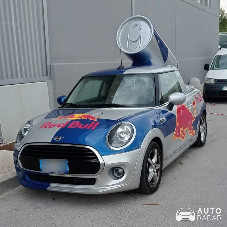 Mini Cooper Red Bull spotted in Bari, Italy