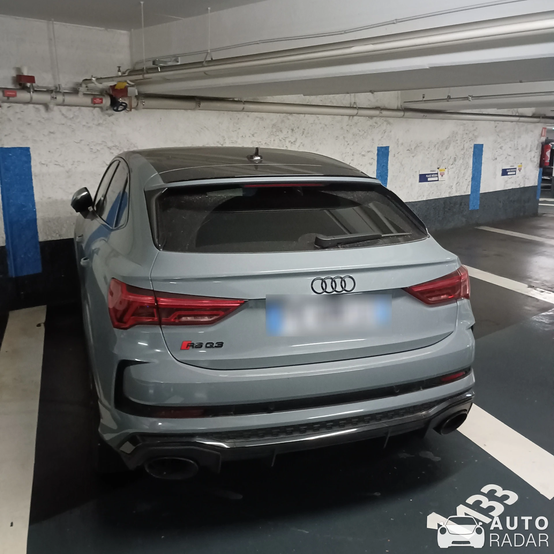 Audi RS Q3 Sportback 2020 spotted in Paris, France