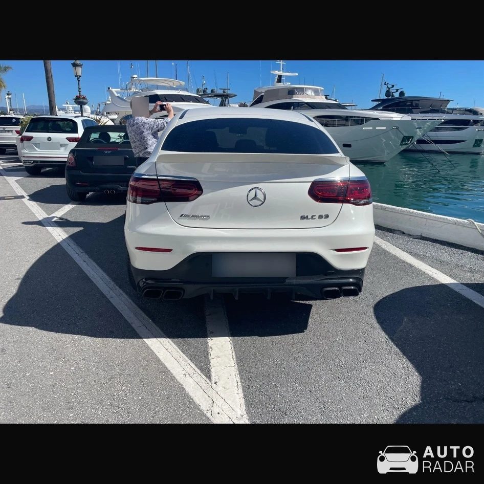 Mercedes-AMG GLC 63 Coupé C253 2019 spotted in Marbella, Spain