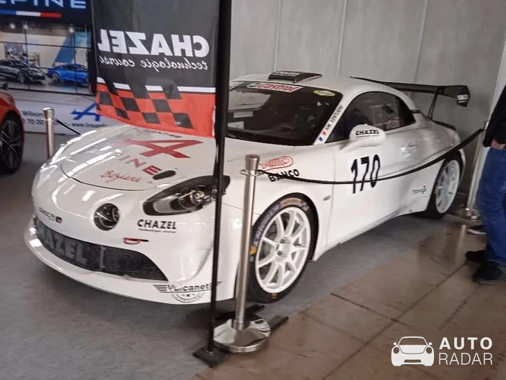 Alpine A110 Cup spotted in Béziers