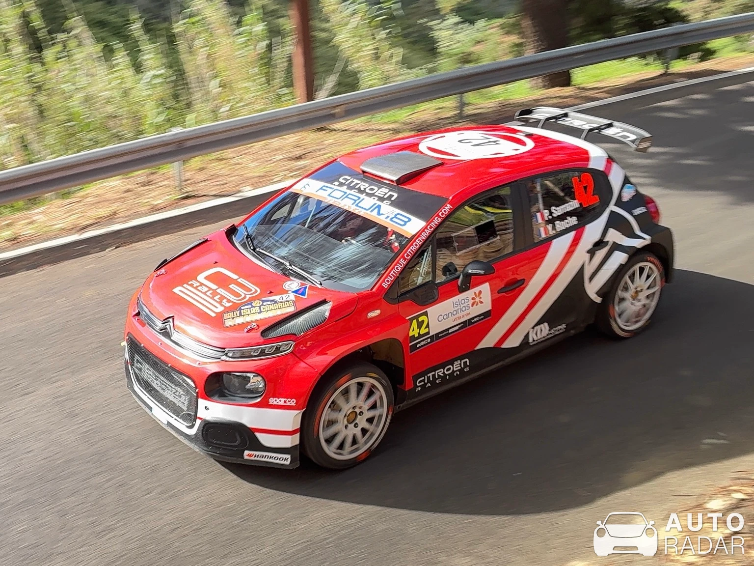 Citroën C3 WRC spotted