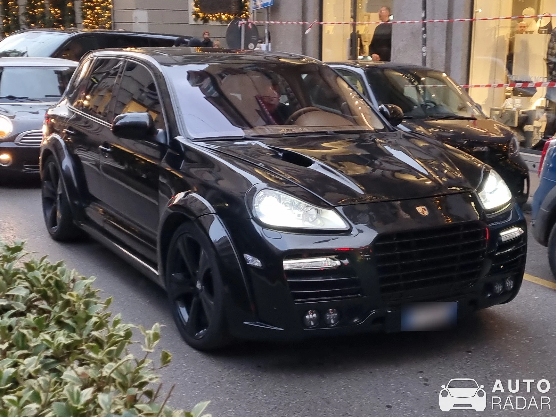 Porsche Cayenne Turbo TechArt Magnum spotted in Milano, Italia
