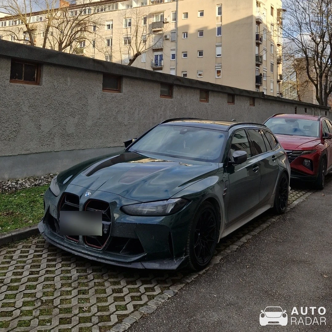 BMW M3 G81 Touring CS spotted in Ljubljana, Slovenia