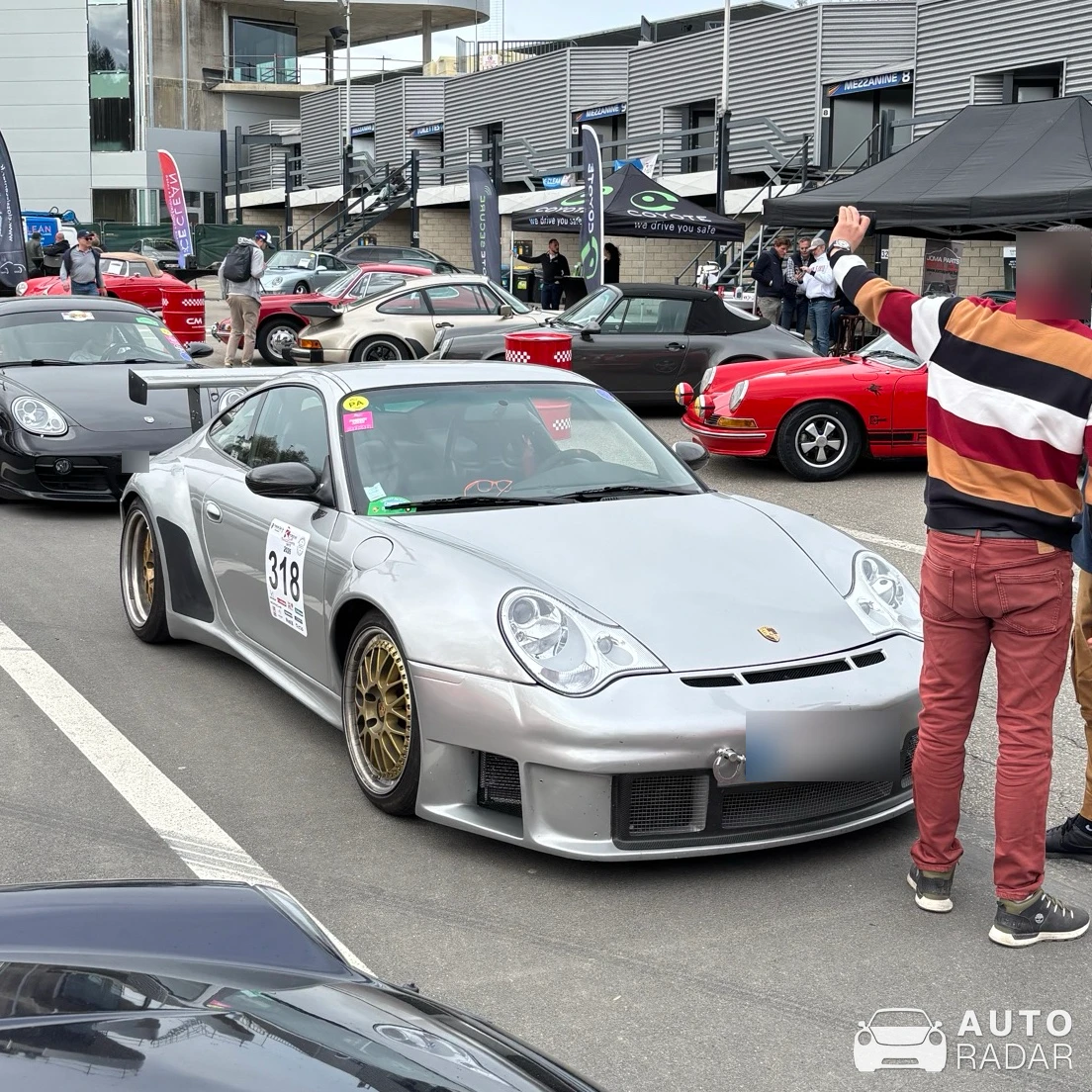 Porsche 996 GT3 RSR spotted in Stavelot