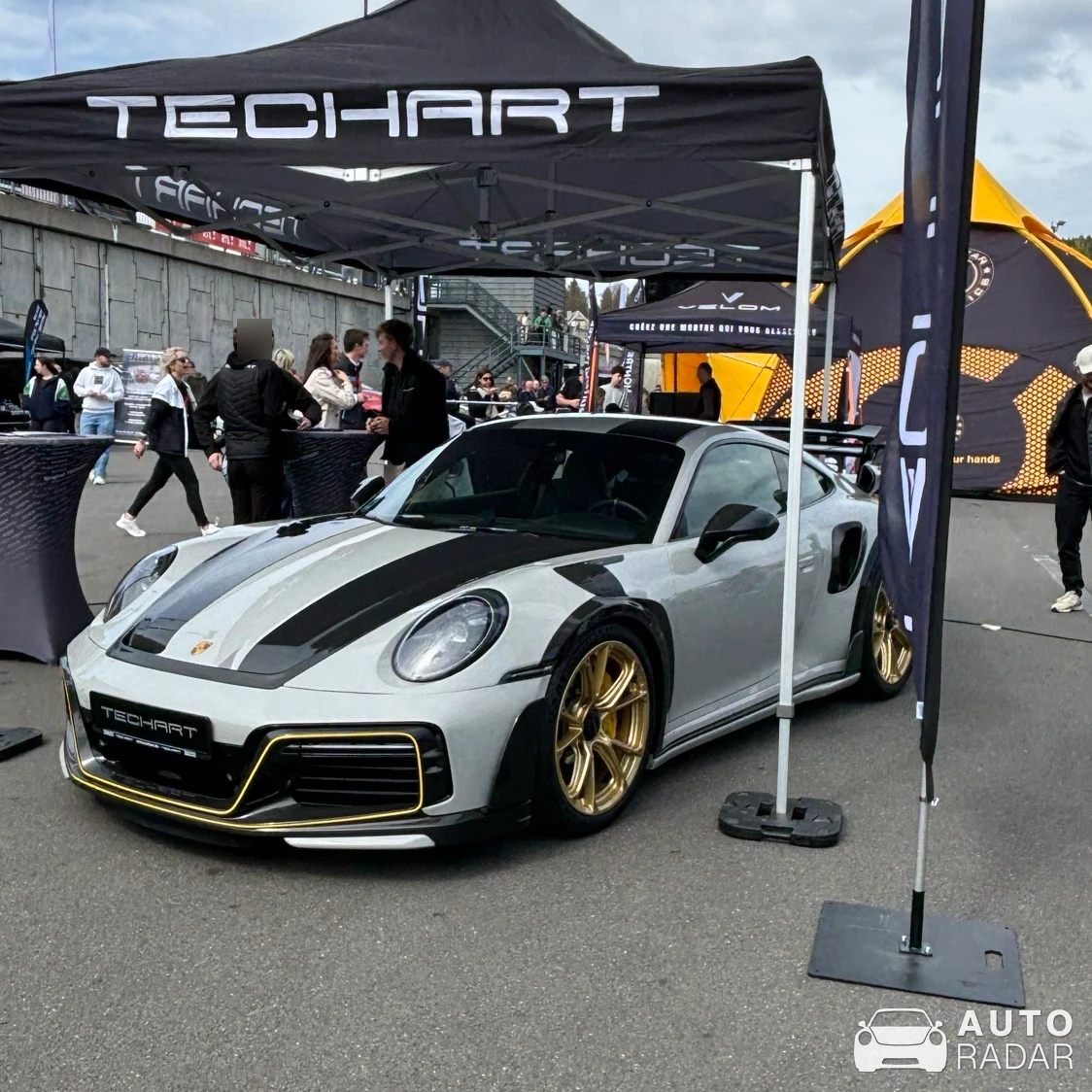 Porsche TechArt 992 GT3 MkI spotted in Stavelot