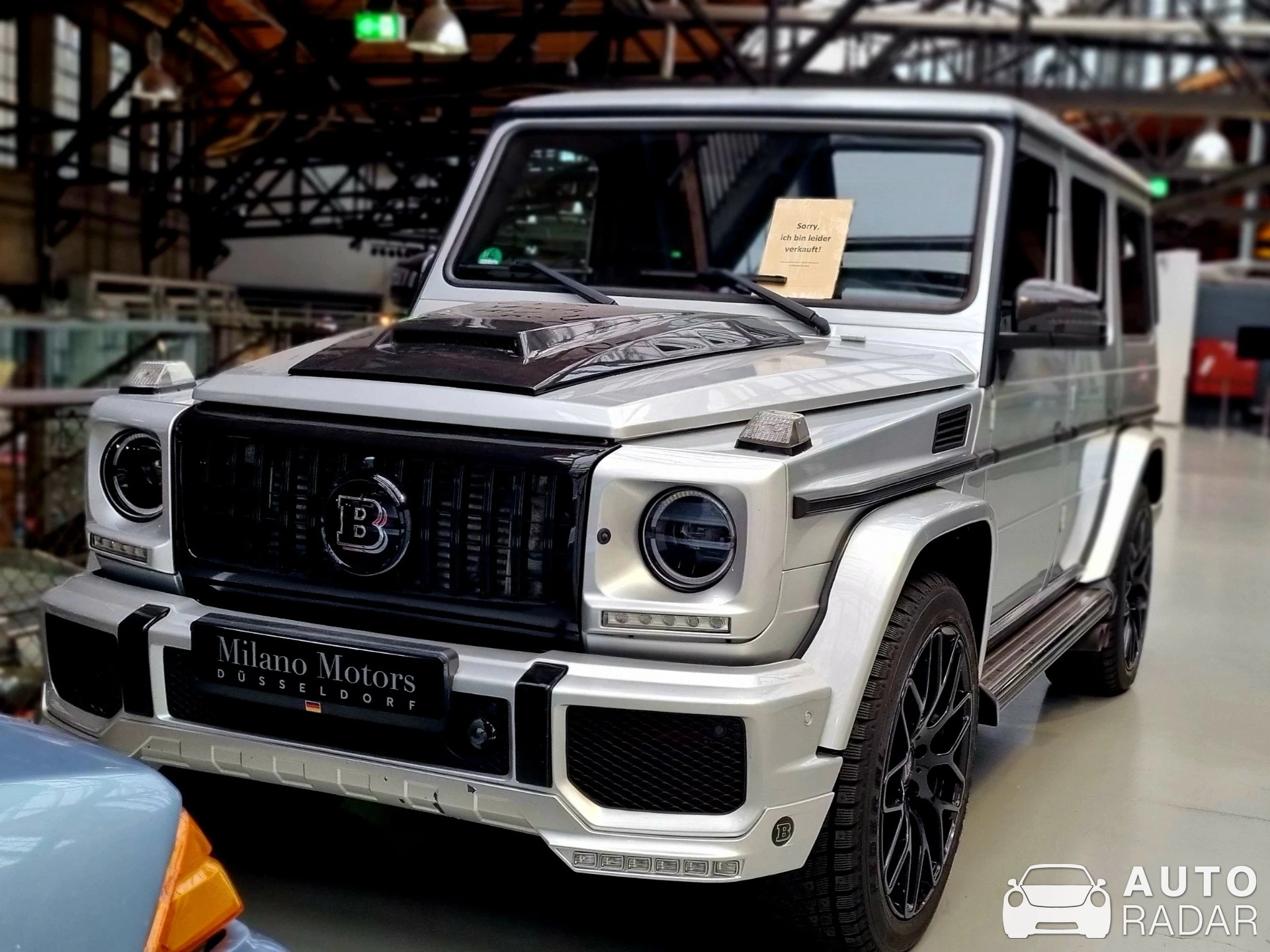 Mercedes-AMG Brabus G 63 2016 spotted in Düsseldorf, Germany