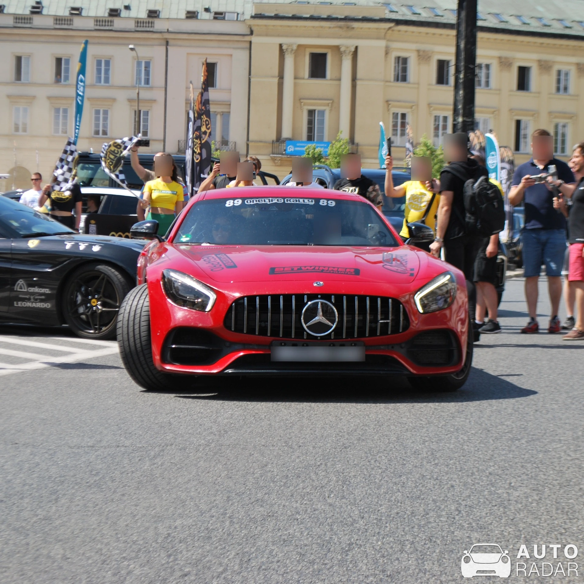 Mercedes-AMG GT S C190 2017 spotted in Warszawa, Poland