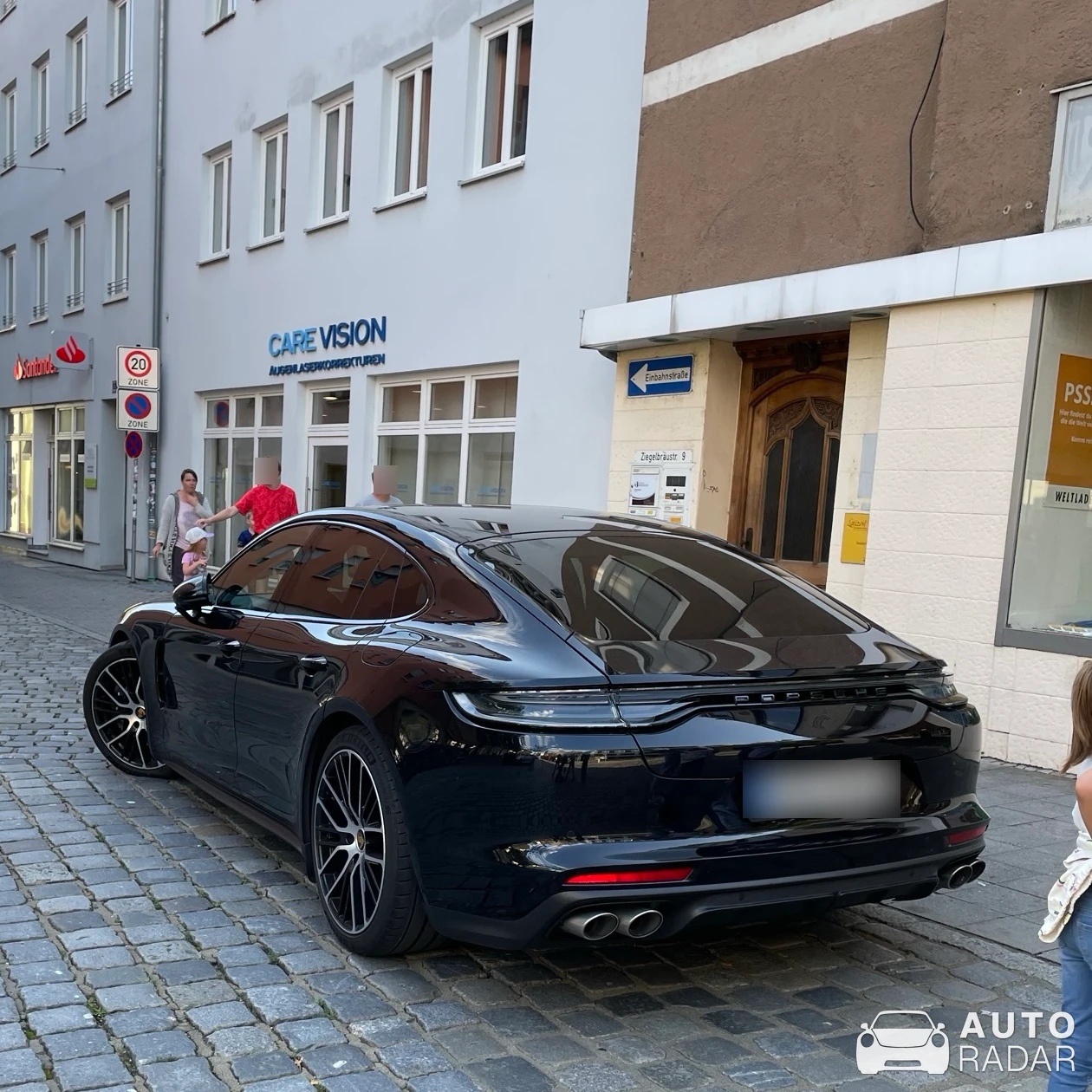 Porsche 970 Panamera Turbo S spotted in Geiselwind
