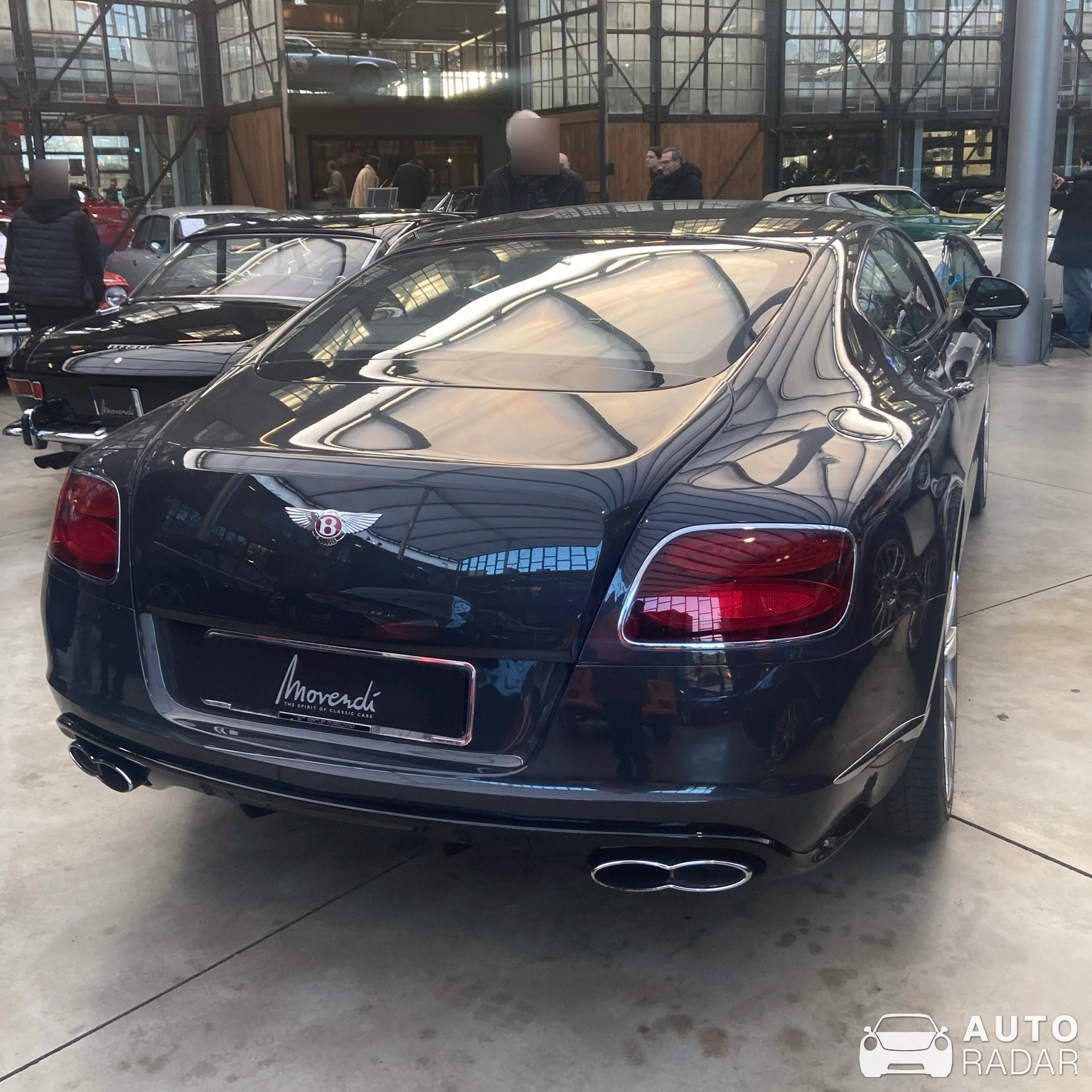 Bentley Continental GT V8 S spotted in Düsseldorf, Deutschland