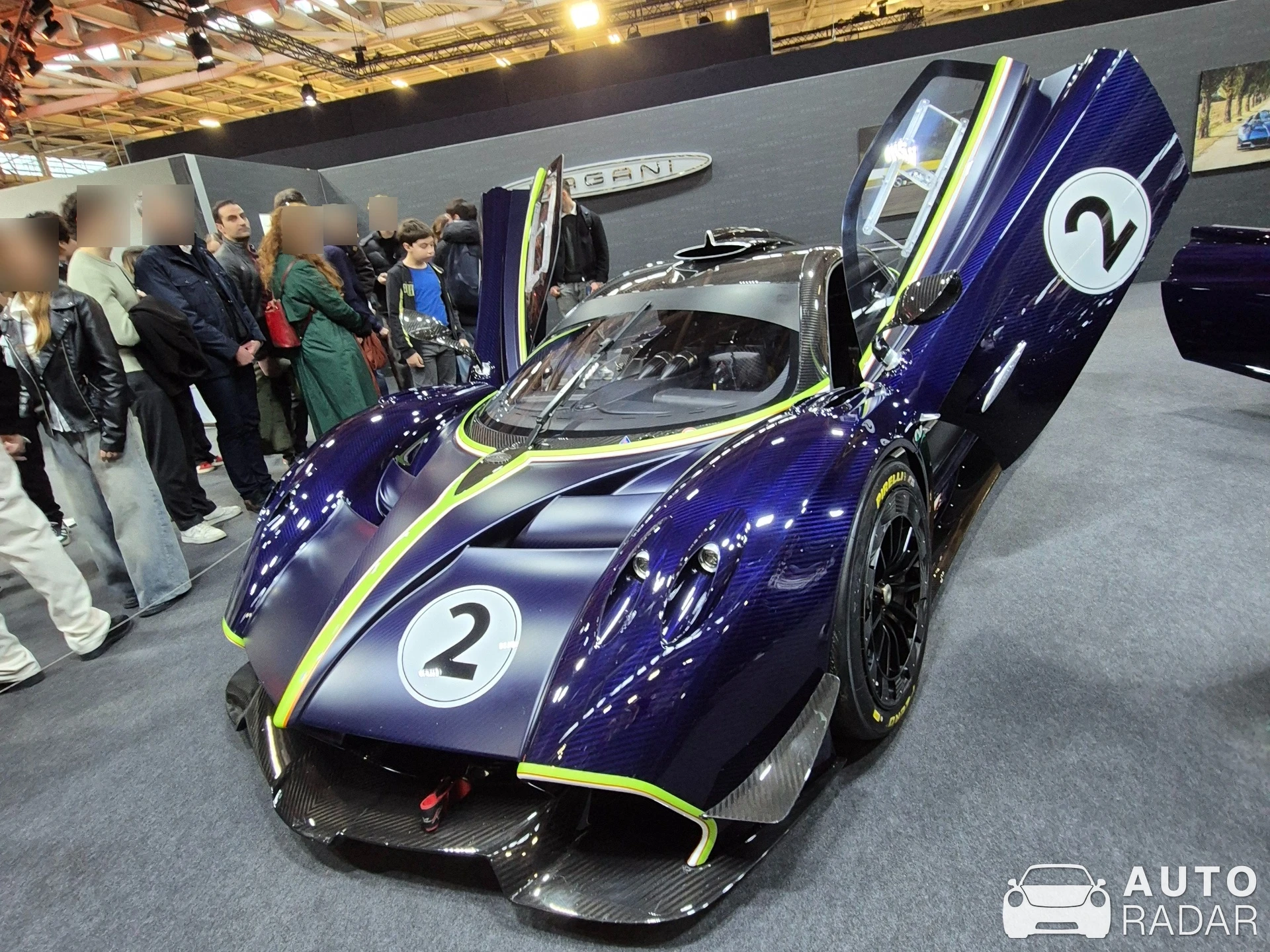Pagani Huayra R spotted in Paris, France