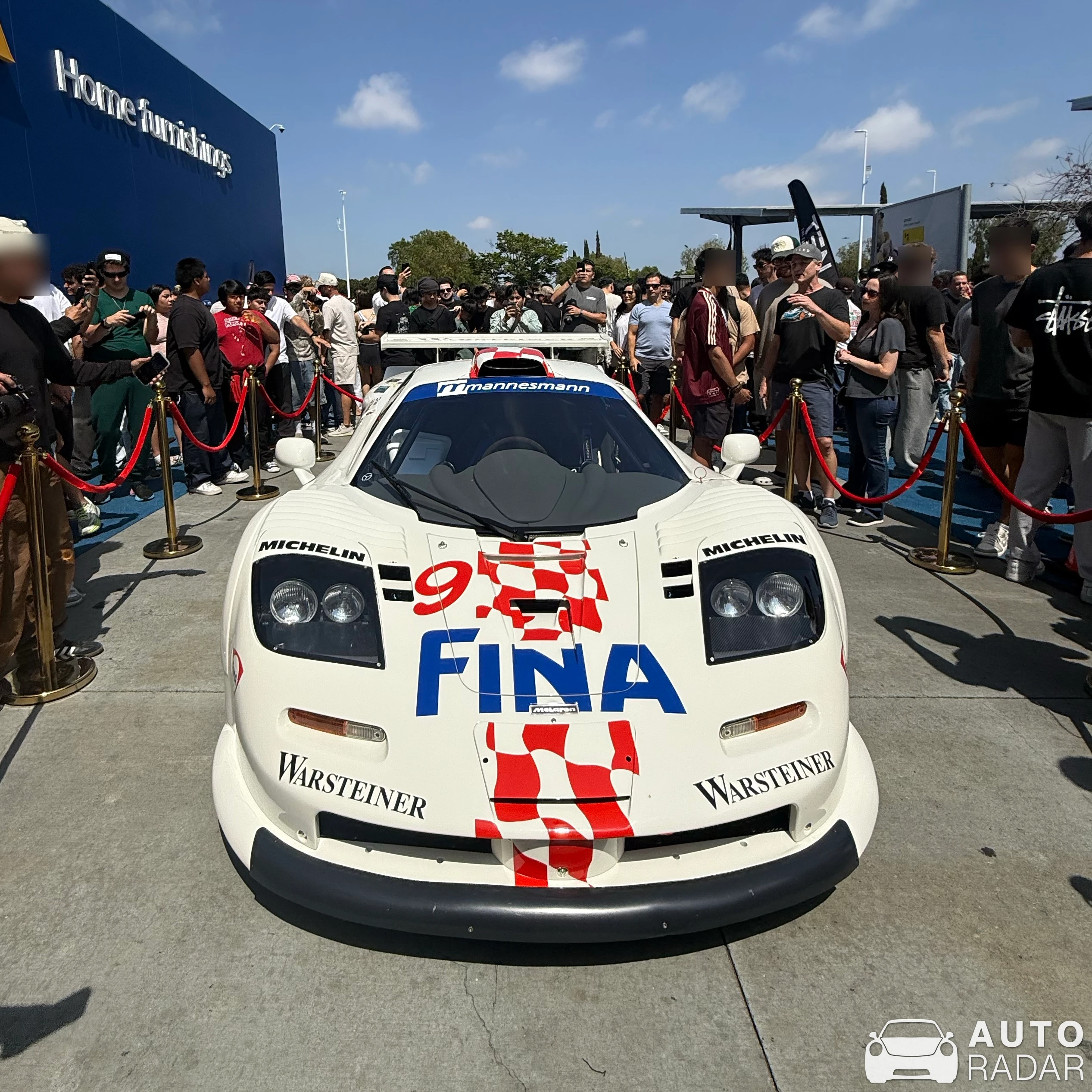 McLaren F1 GTR Longtail spotted in Costa Mesa