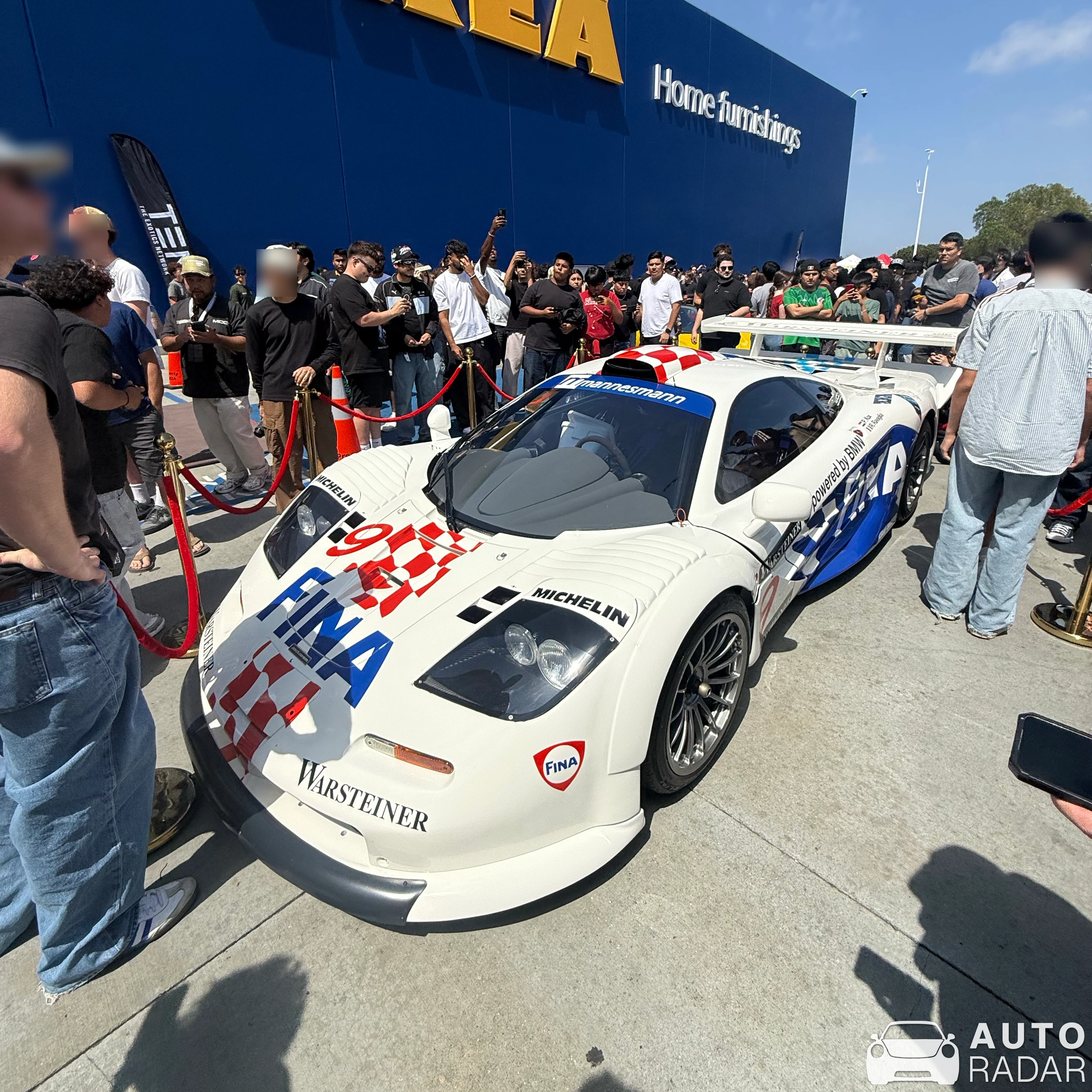 McLaren F1 GTR Longtail spotted in Costa Mesa, United States