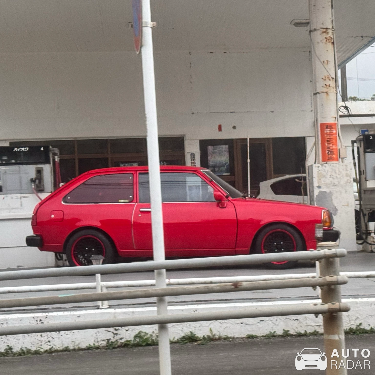 Mazda 323 spotted in Nakijin